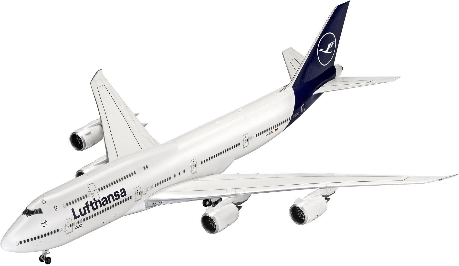 Revell® Modellbausatz »Boeing 747-8, Lufthansa New Livery«, 1:144, Made in Europe