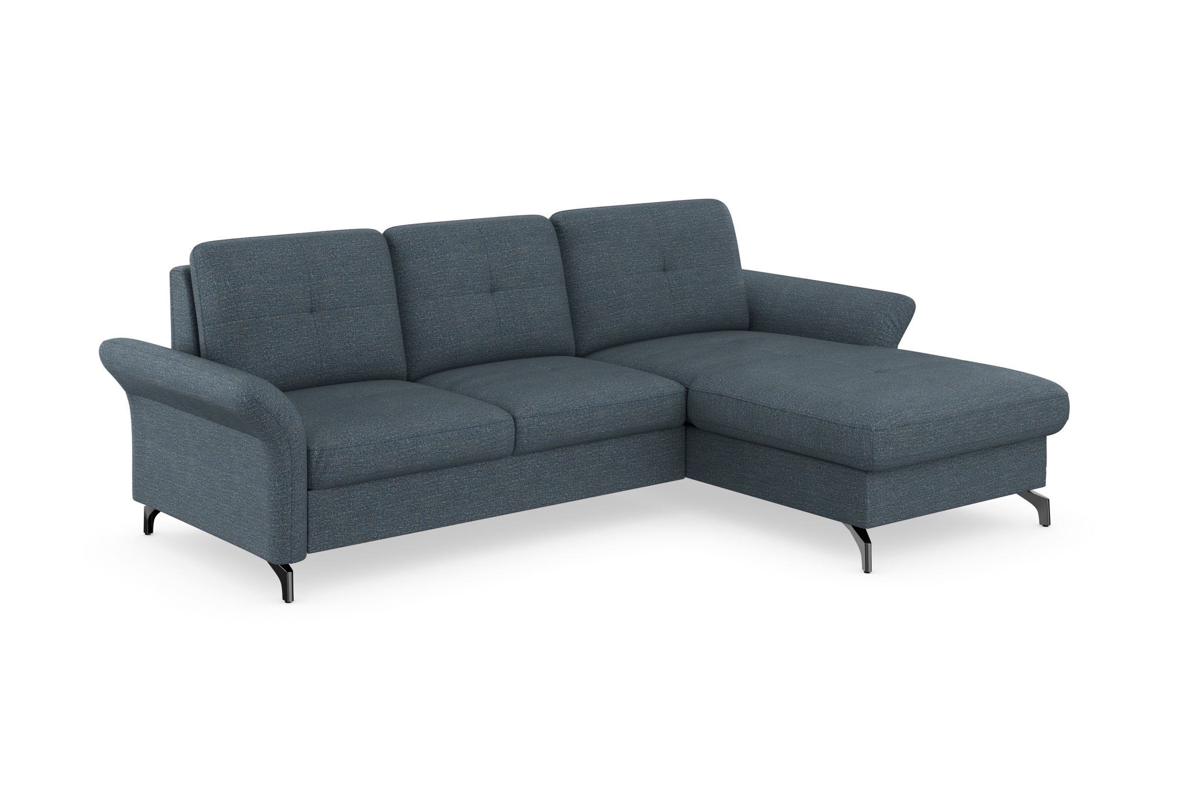 Places of Style Ecksofa »Calando L-Form«, wahlweise mit Bettfunktion, Bettkasten und Armteilfunktion