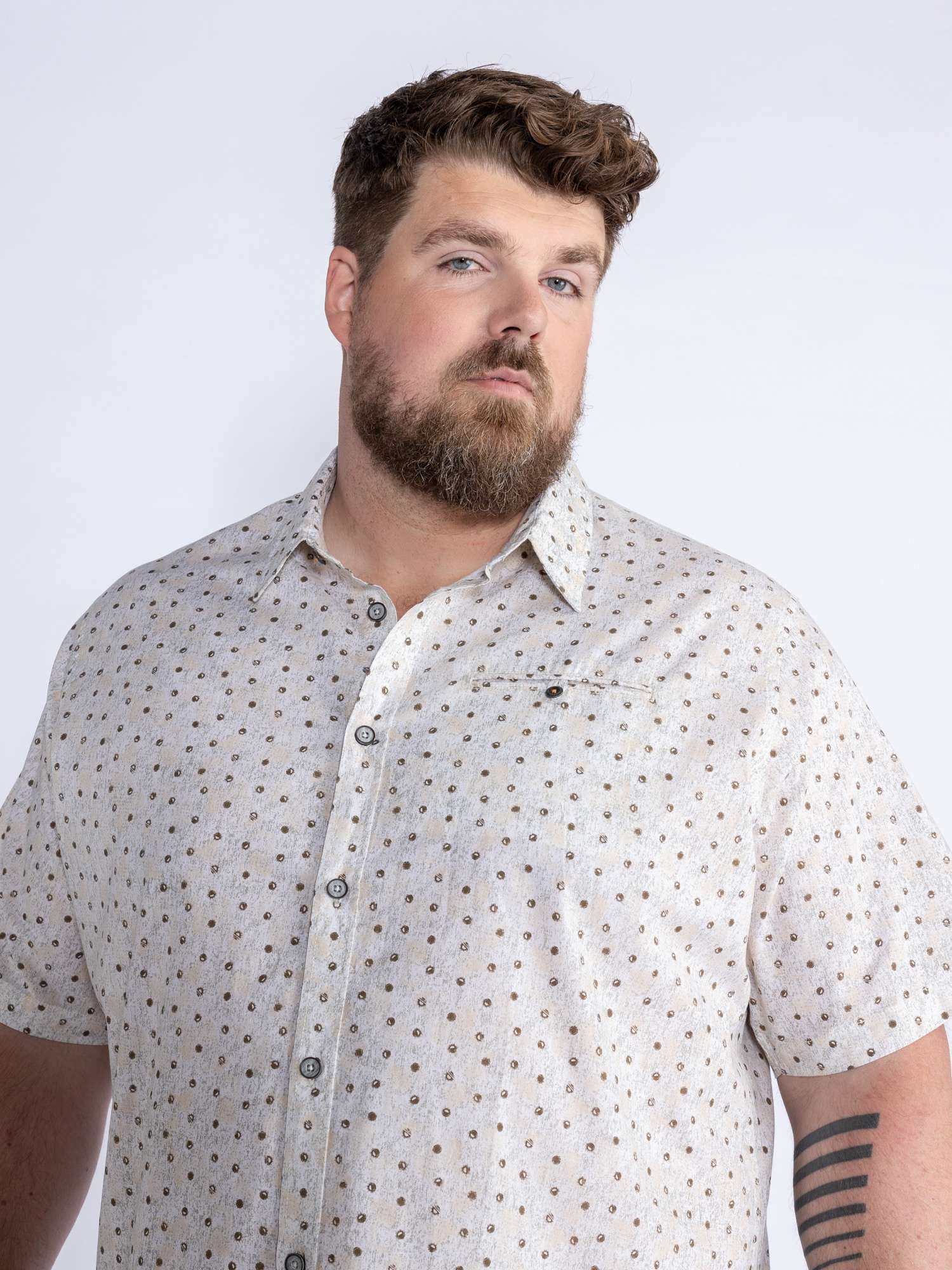 Petrol Industries Kurzarmhemd »Men Shirt Short Sleeve AOP«