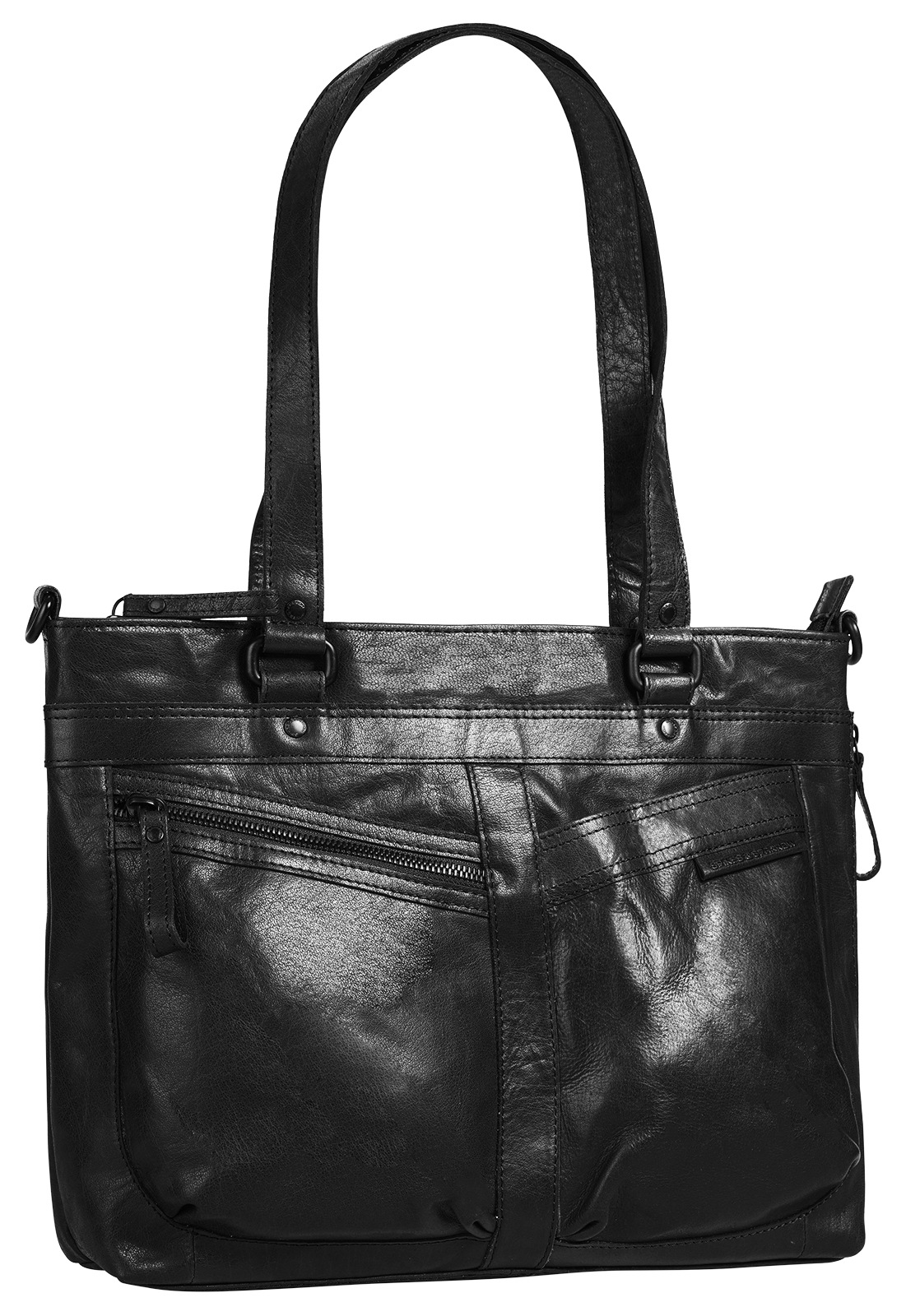 Spikes & Sparrow Shopper echt Leder