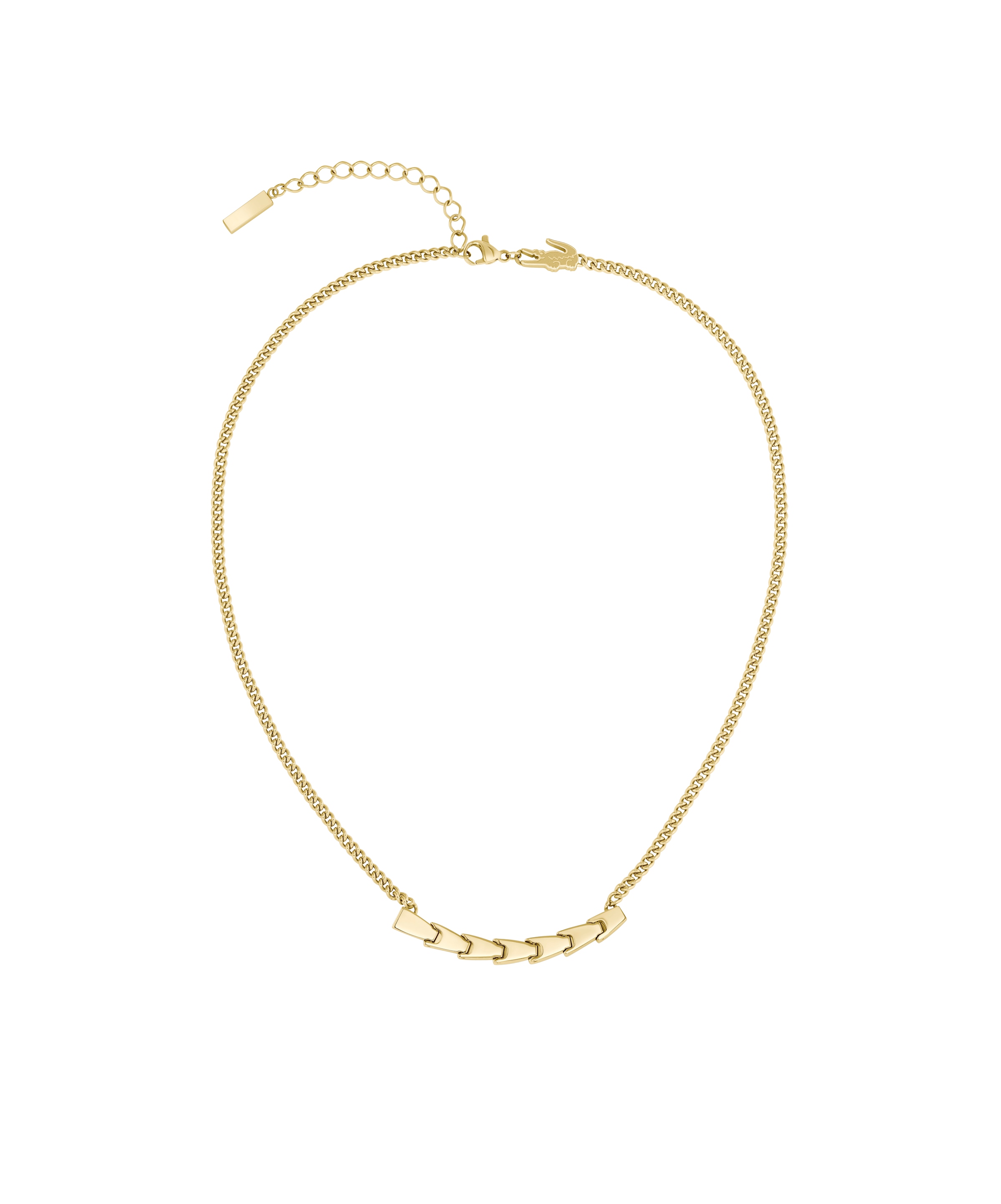 Lacoste Kette mit Einhänger »CROCODELLE« mit Glasstein