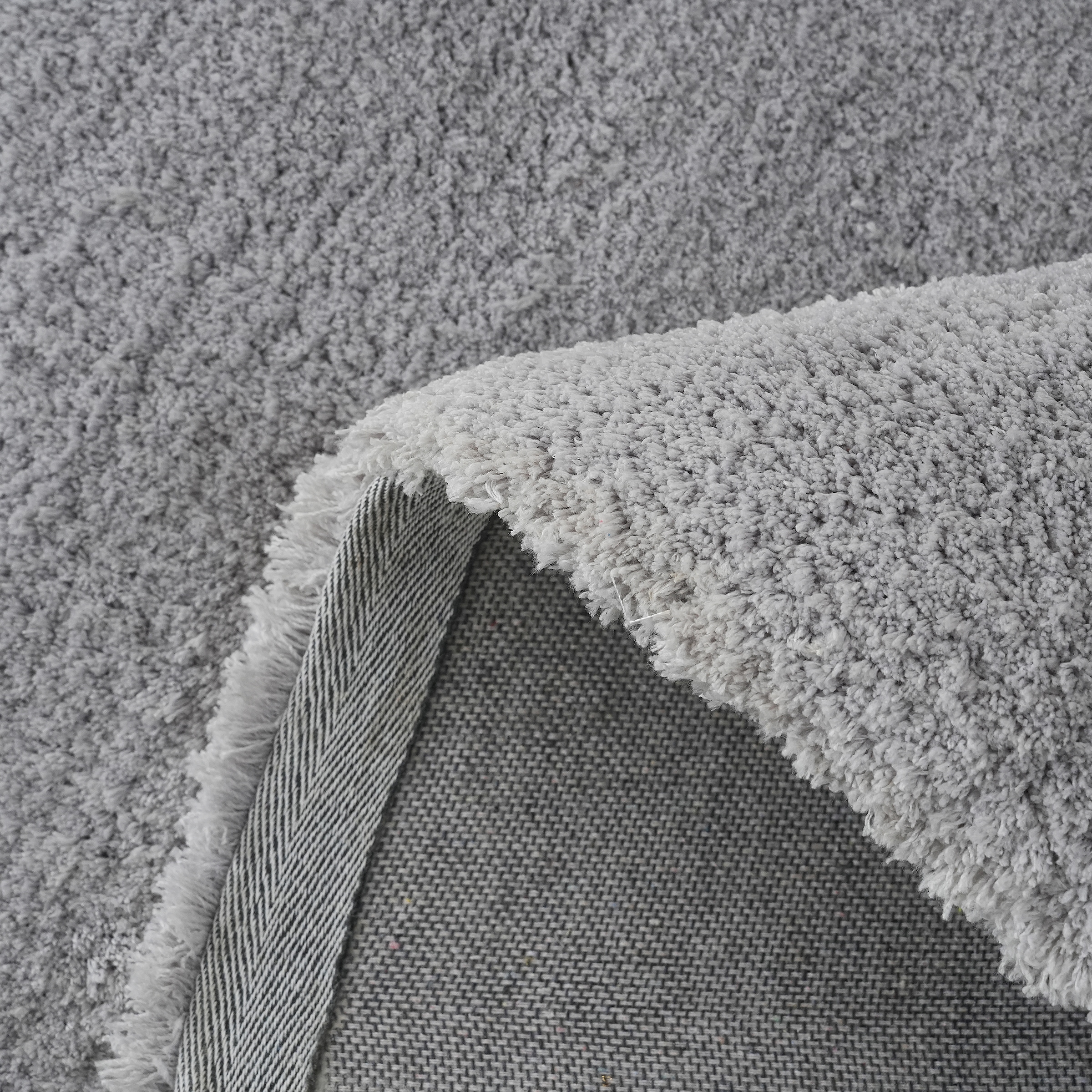 my home Hochflor-Teppich »Microfaser Teppich Magong, besonders weich, sehr feiner Flor«, rund, 25 mm Höhe, unifarben, weiche Teppiche, Wohnzimmer, Schlafzimmer, Kinderzimmer