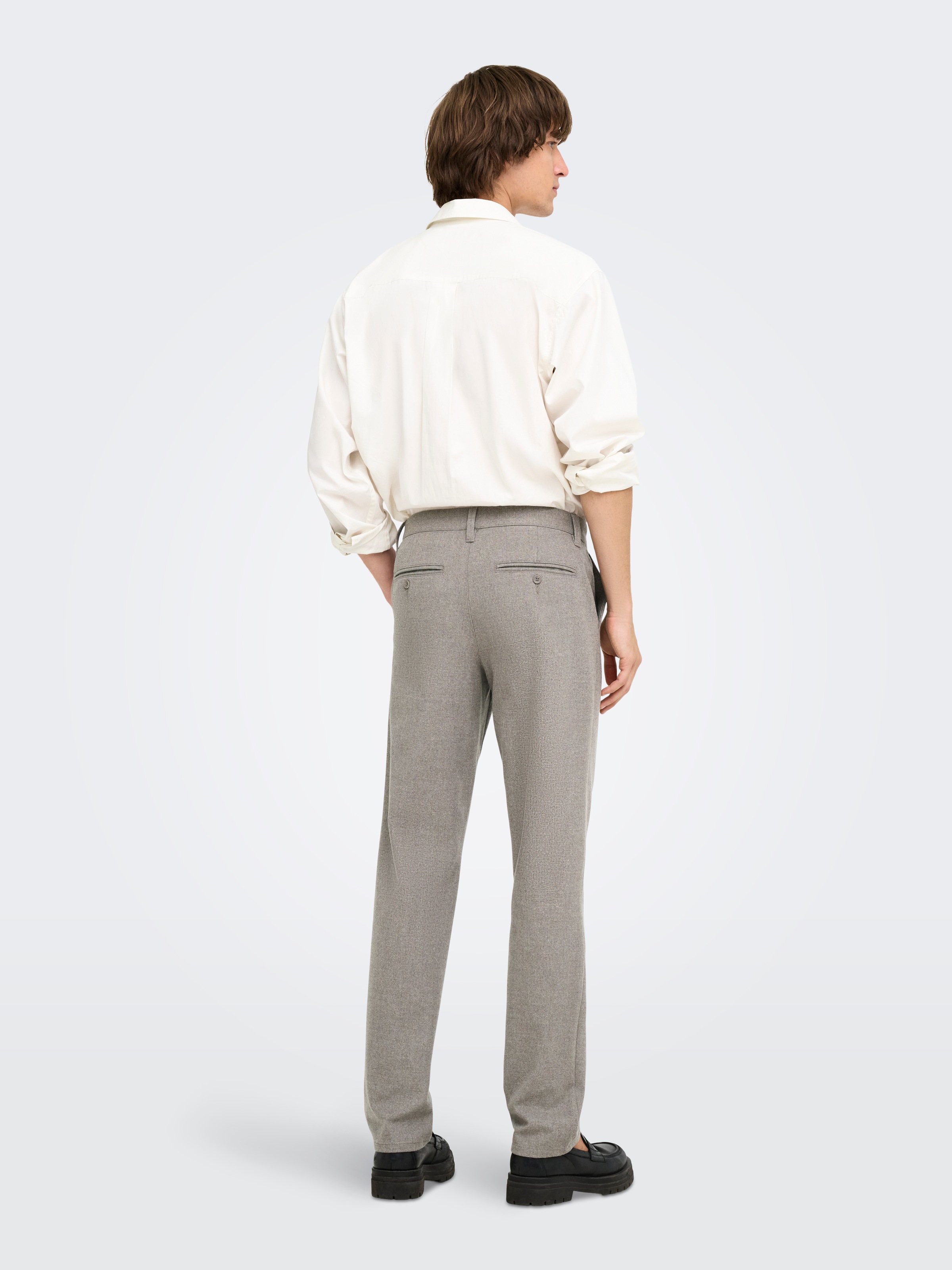 ONLY & SONS Stoffhose »ONSMARK TAP BRUSH PIQUE 0353 PANT NOOS«  Materialmix, slim fit