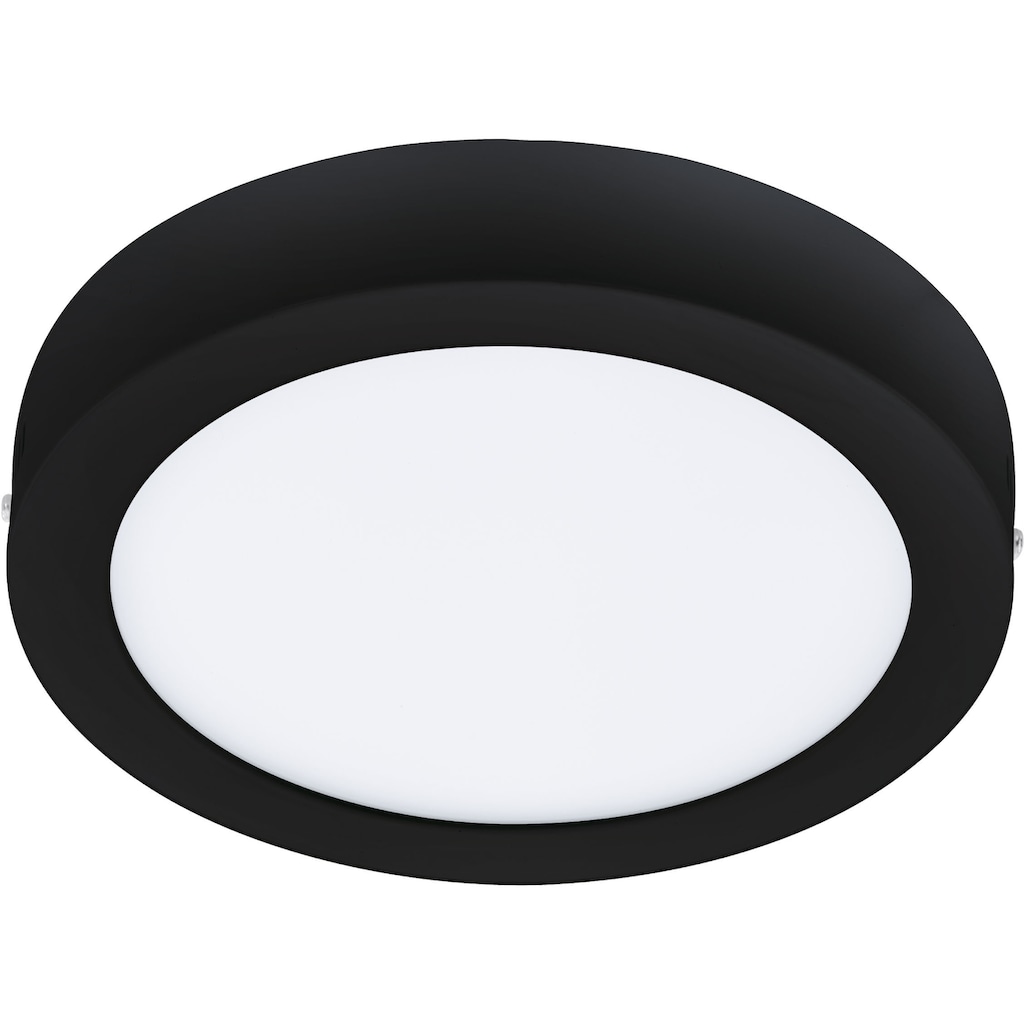 EGLO LED-Deckenleuchte »FUEVA-Z«,  in schwarz aus Stahl / inkl. LED fest integriert - 16,5 Watt