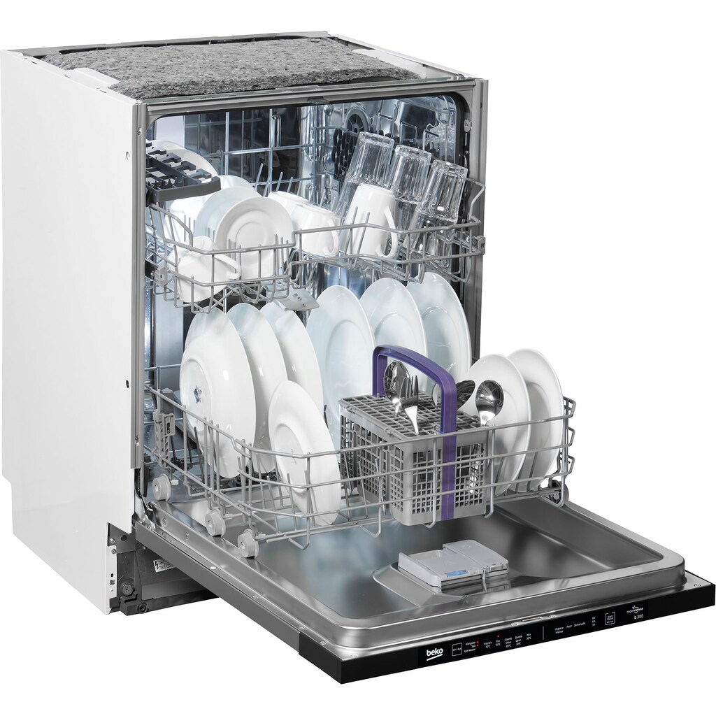 BEKO vollintegrierbarer Geschirrspüler, BDVO55420, 14 Maßgedecke