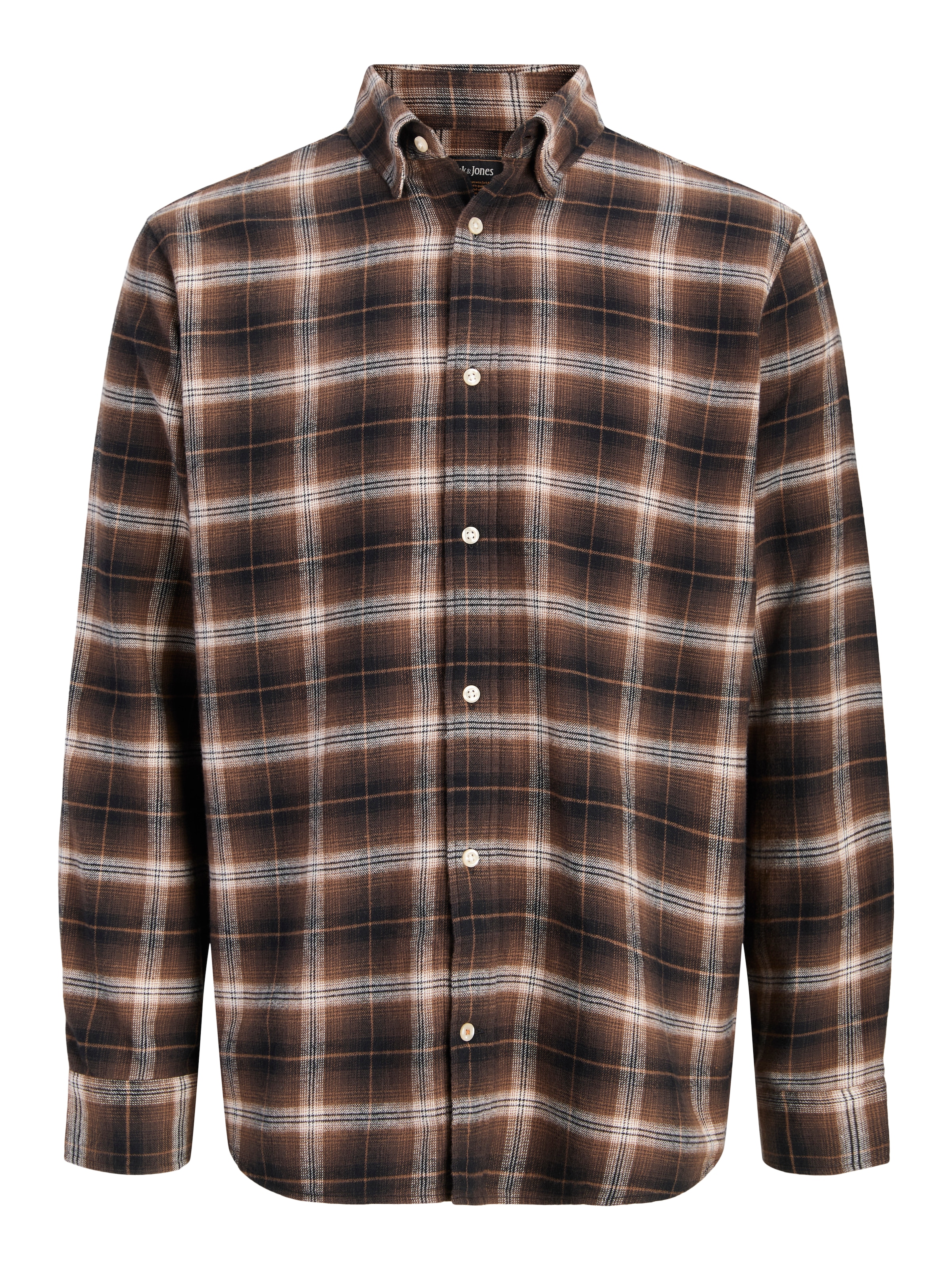 Jack & Jones PlusSize Langarmhemd »JJEFIELD CHECK SHIRT LS SN PLS« Baumwolle, relaxed fit