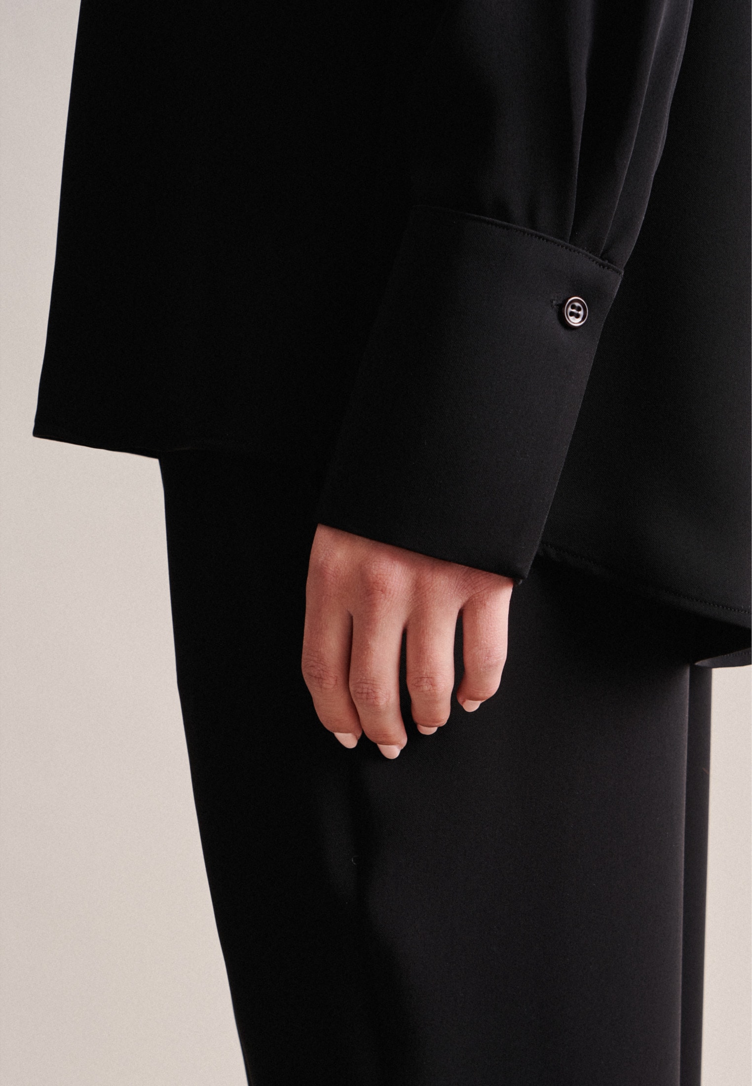 seidensticker Klassische Bluse »Schwarze Rose« Tunika Uni