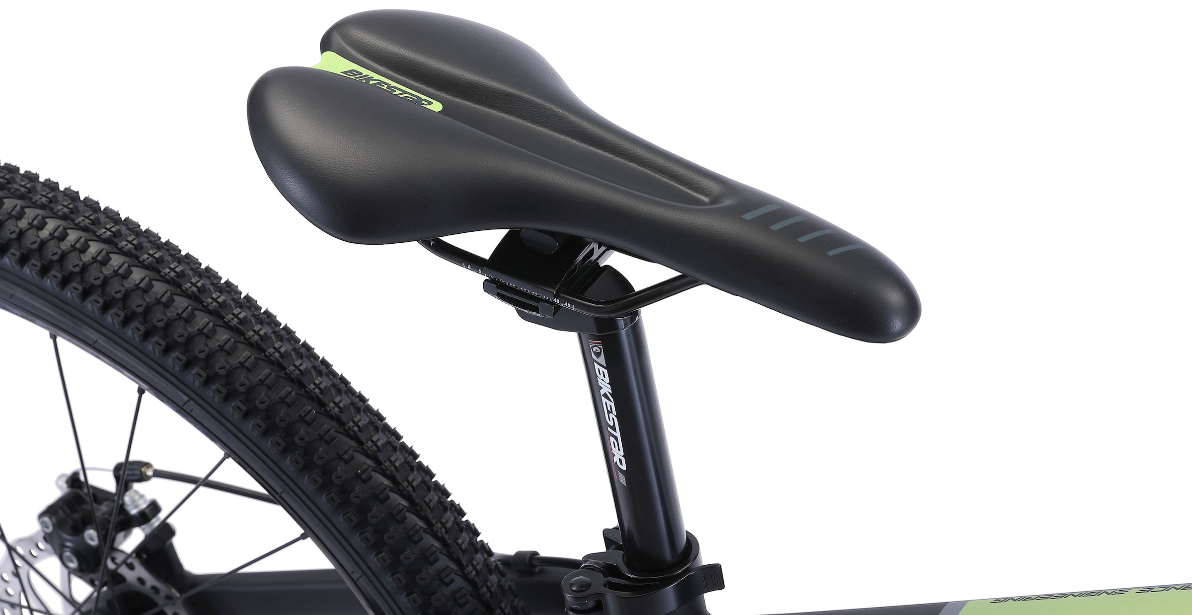 Bikestar Mountainbike, 21 Gang, Shimano, RD-TY300 Schaltwerk, Kettenschaltung, für Damen und Herren, Kettenschaltung