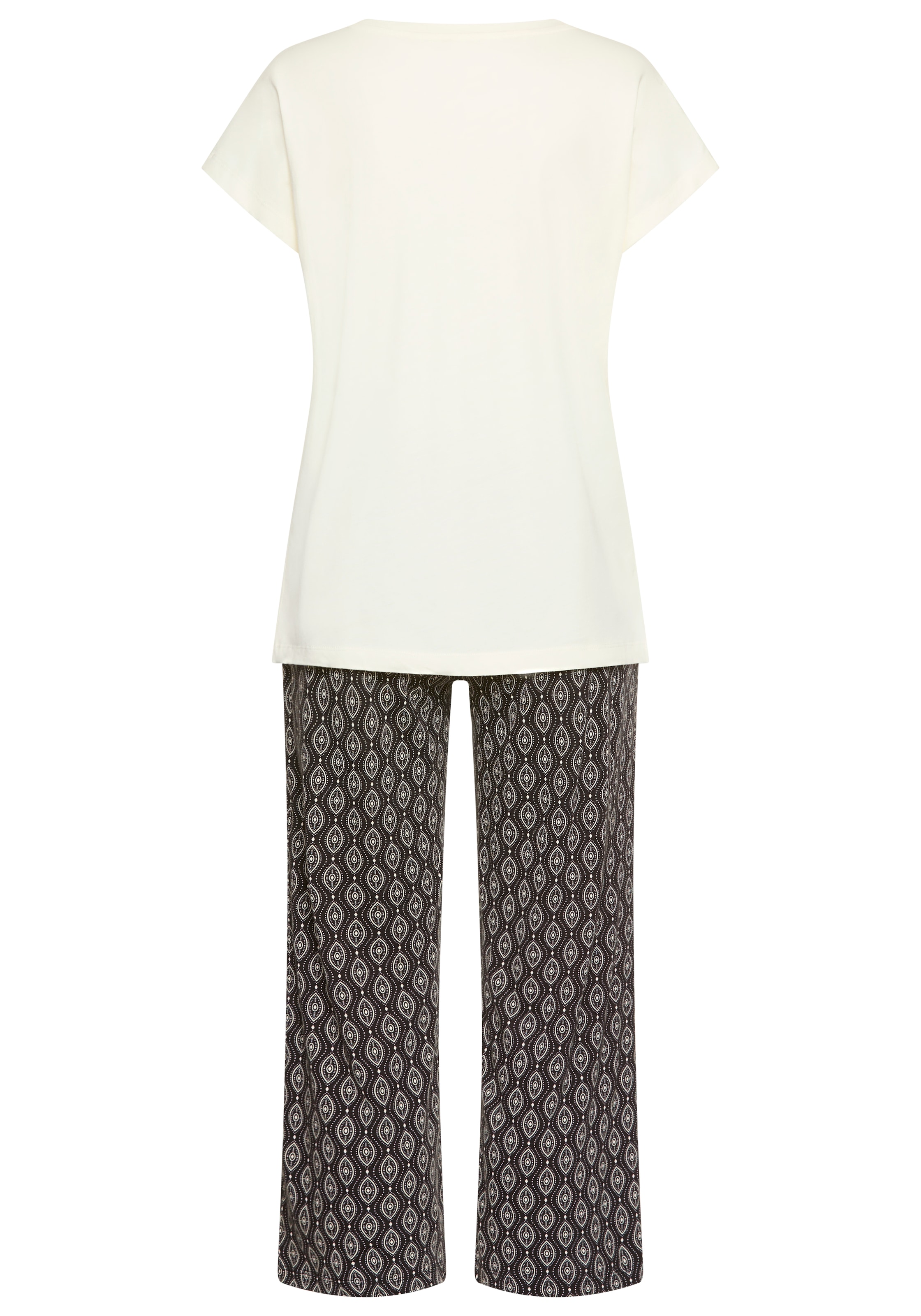 Vivance Dreams Pyjama Set, 2 mit Allover Print