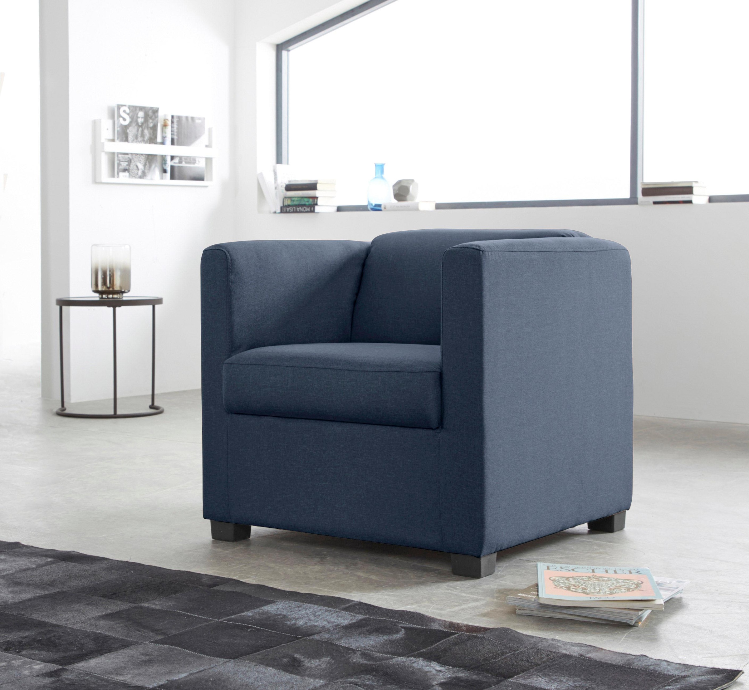 Home affaire Sessel »Bob Cocktailsessel, Clubsessel, Loungesessel« in versc günstig online kaufen