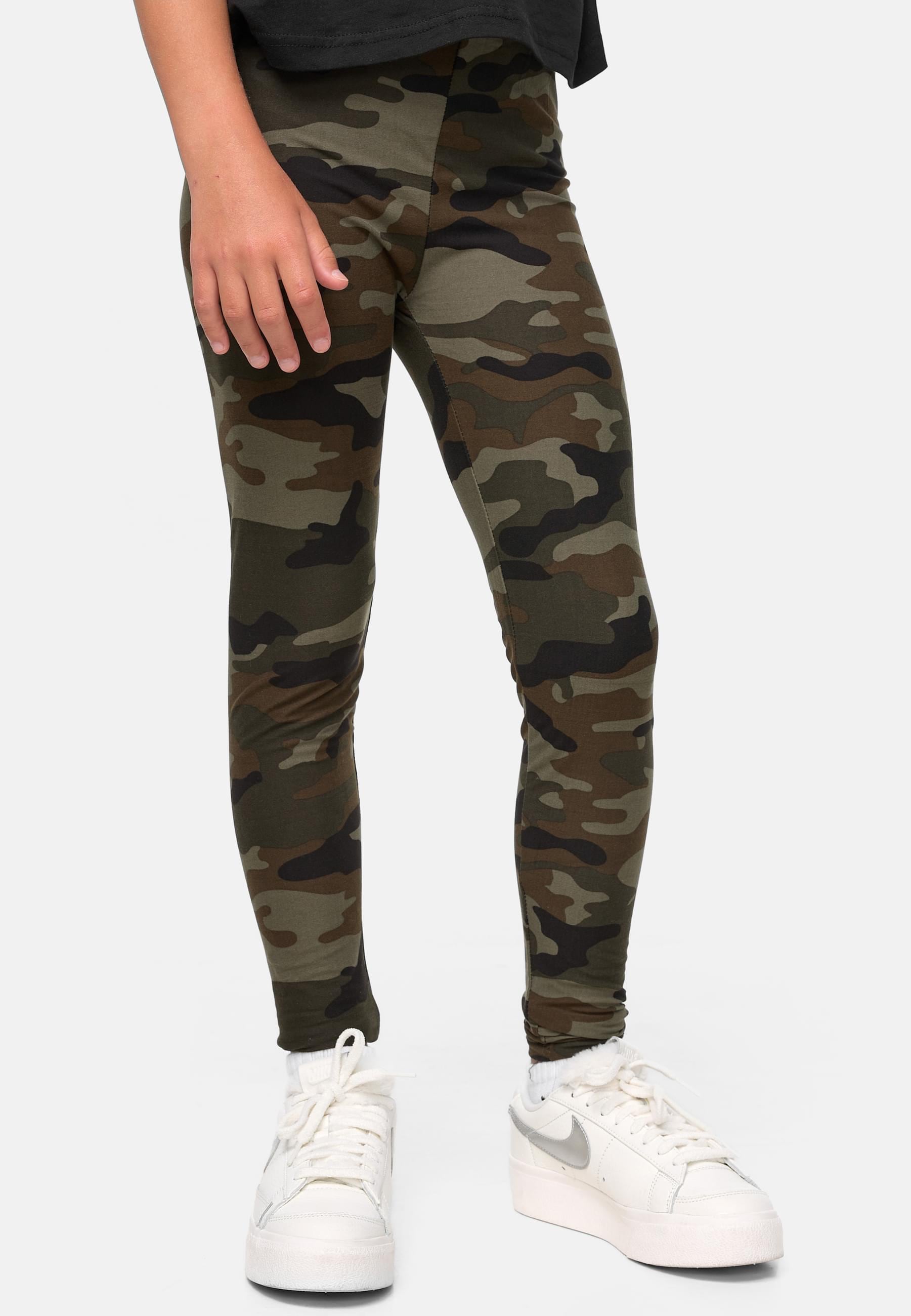 URBAN CLASSICS Leggings »Urban Classics Damen Girls Camo Leggings«