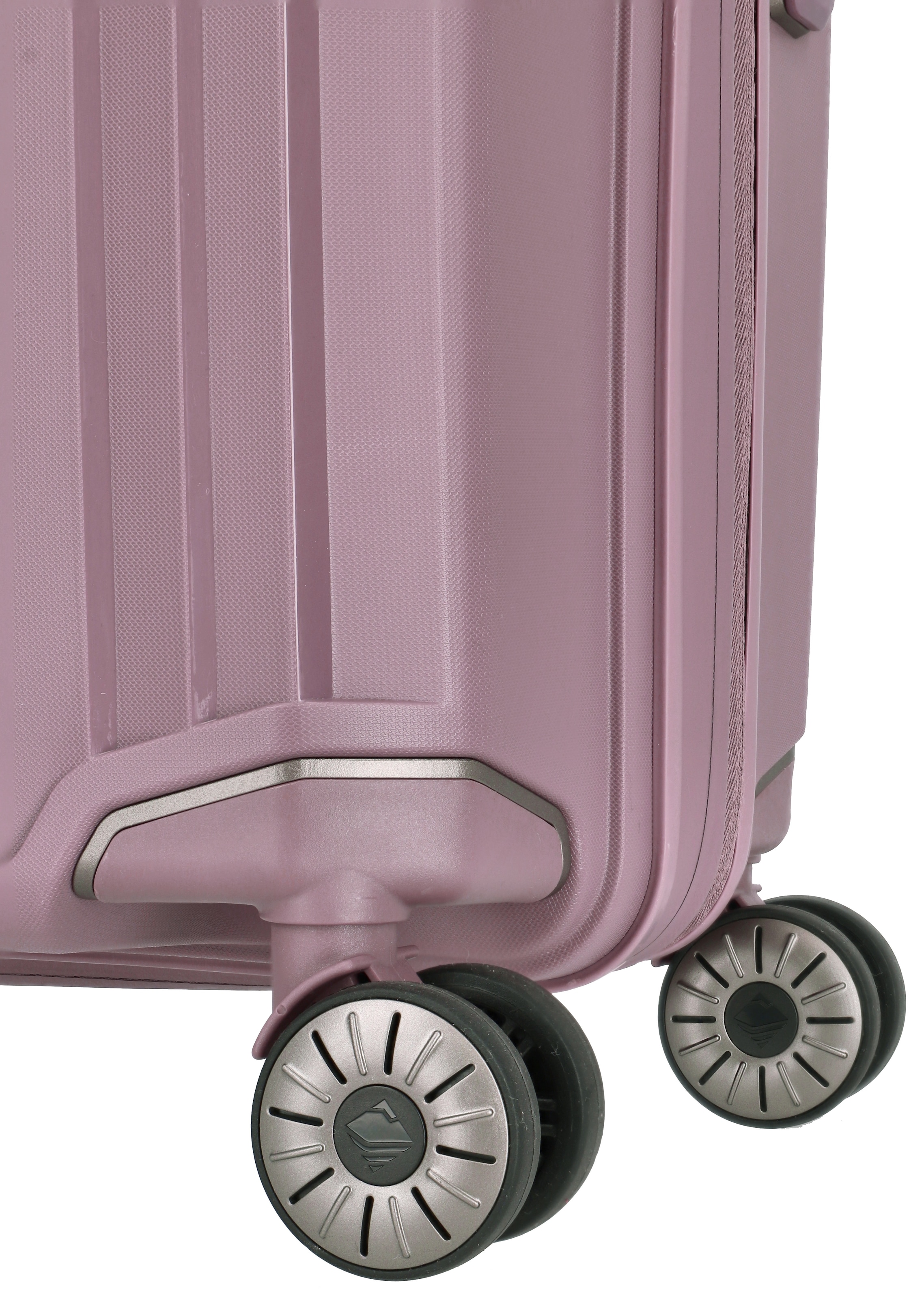 travelite Hartschalen-Trolley »ELVAA, verschiedene Größen und Farben«, 4 Rollen, Hartschallenkoffer Reisegepäck TSA Schloss mit Blindenschrift
