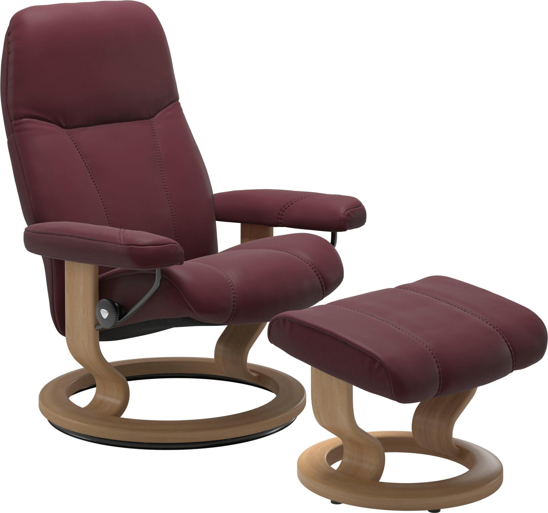 Stressless® Relaxsessel »Consul«, (Set, Relaxsessel mit Hocker), mit Hocker günstig online kaufen