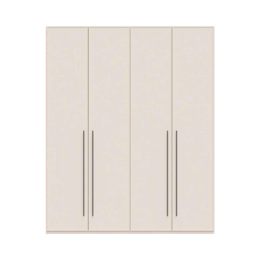 Places of Style Drehtürenschrank »Opera mit oder ohne Kranz inkl. LED-Beleuchtung, B: 92,137 oder 182 cm«, UV lackiert, Soft Close Funktion, Höhenverstellbare Füße
