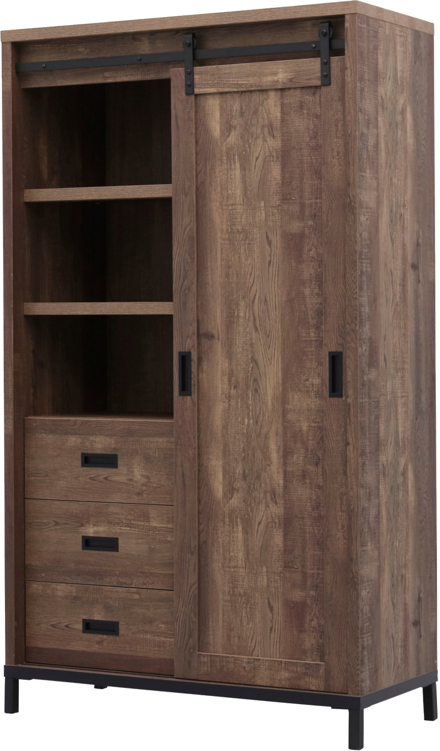 OMG Design Mehrzweckschrank »Stanley Wohnzimmerschrank«, mit Schiebetür, Höhe 170 cm