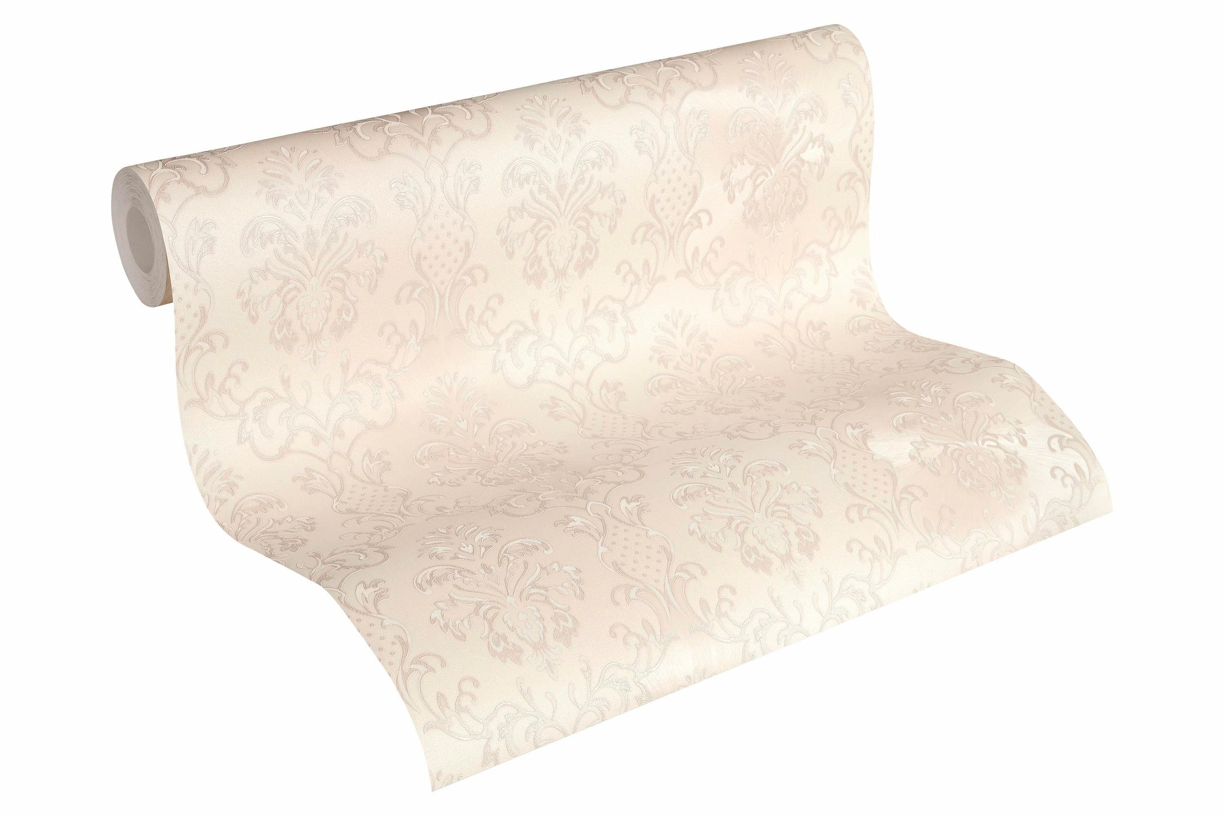 living walls Vliestapete »Hermitage« Barock | gemustert | ornamental leicht strukturiert Tapete Barock Tapeten Wohnzimmer Schlafzimmer Küche modern Design Büro