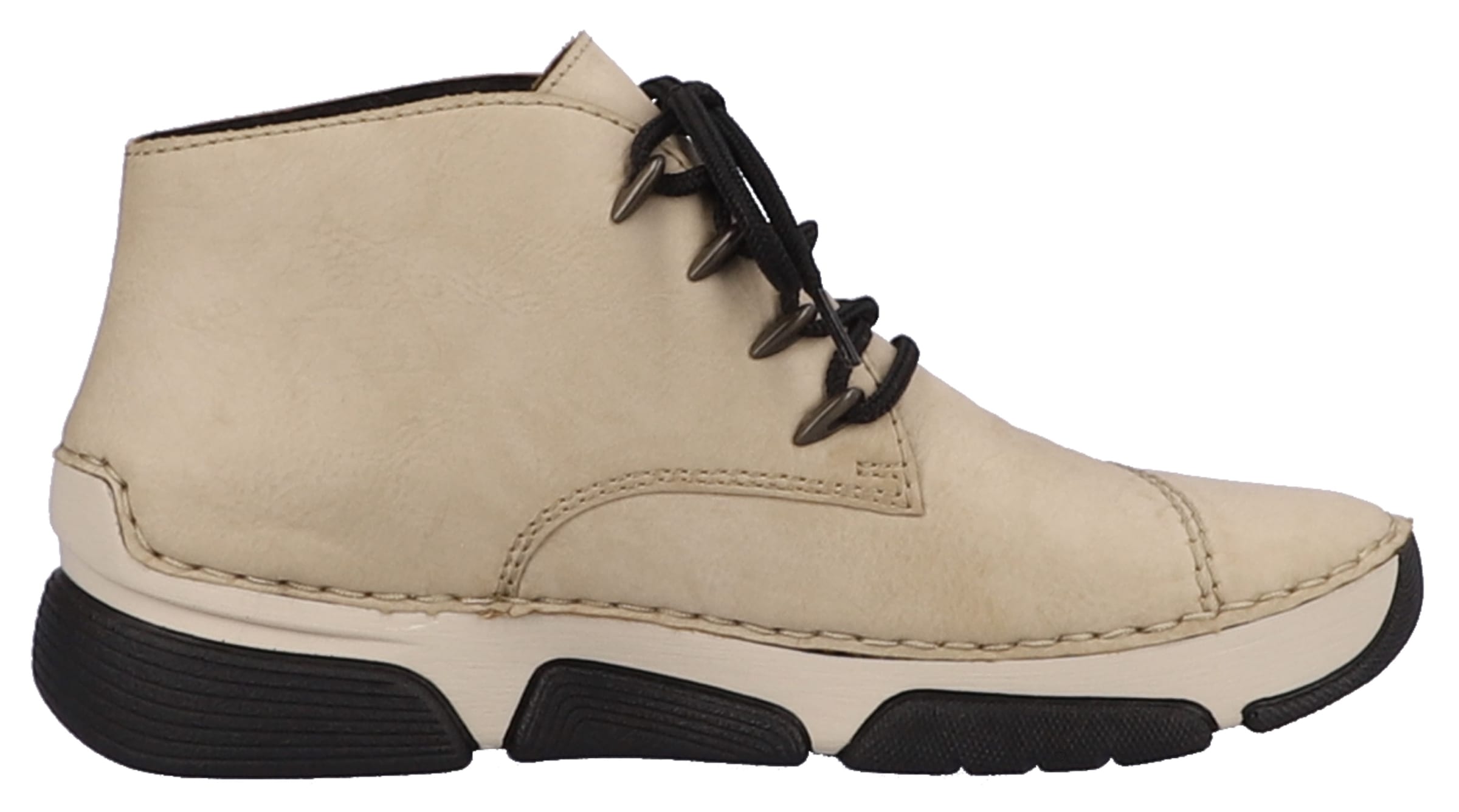 Rieker Schnürboots, mit Ziersteppung