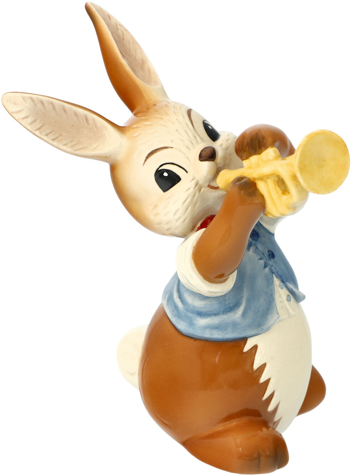 Goebel Osterhase »Trompetensolo«, Sammelfigur aus Steingut
