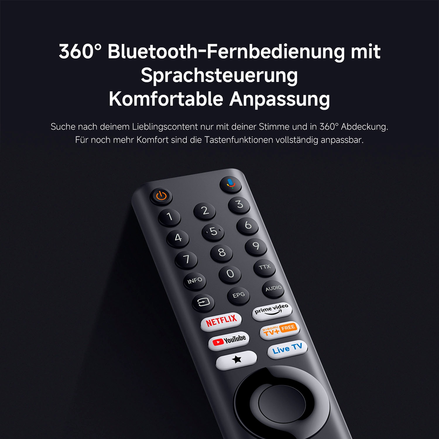Xiaomi QLED-Fernseher »L55MB-APEU« 138 cm/55 ″ Smart-TV Xiaomi TV A Pro 55 (2026)
