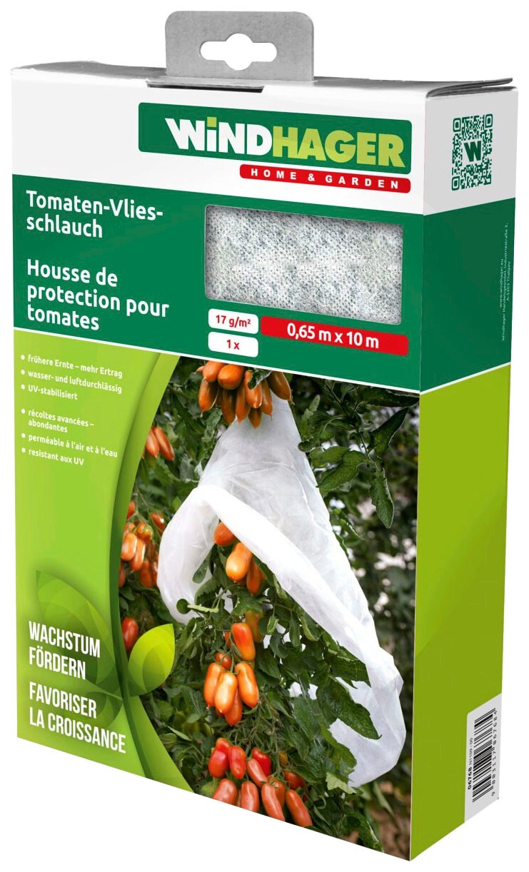 Windhager Winterschutzvlies »Wachstumsvlies« Tomaten-Vliesschlauch, 1000x65 cm
