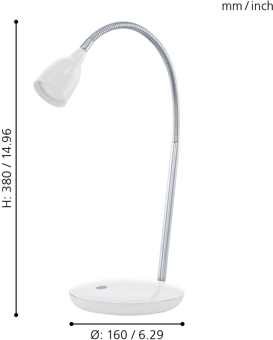EGLO Schreibtischleuchte »DURENGO«, Leuchtmittel LED-Board   LED fest integ günstig online kaufen