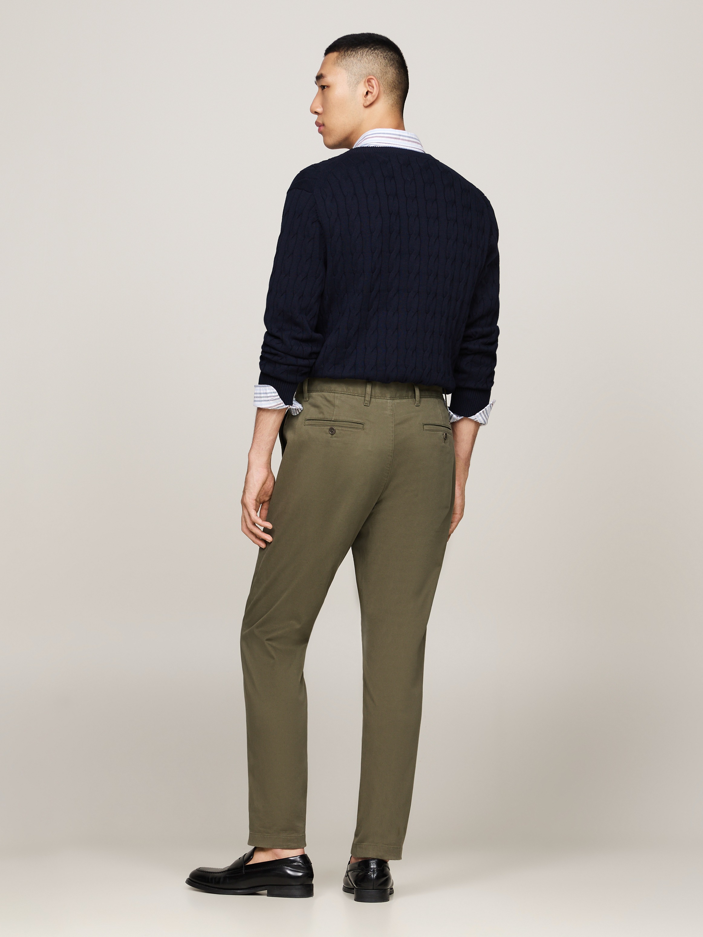 Tommy Hilfiger Chinohose »HARLEM CHINO SATIN«