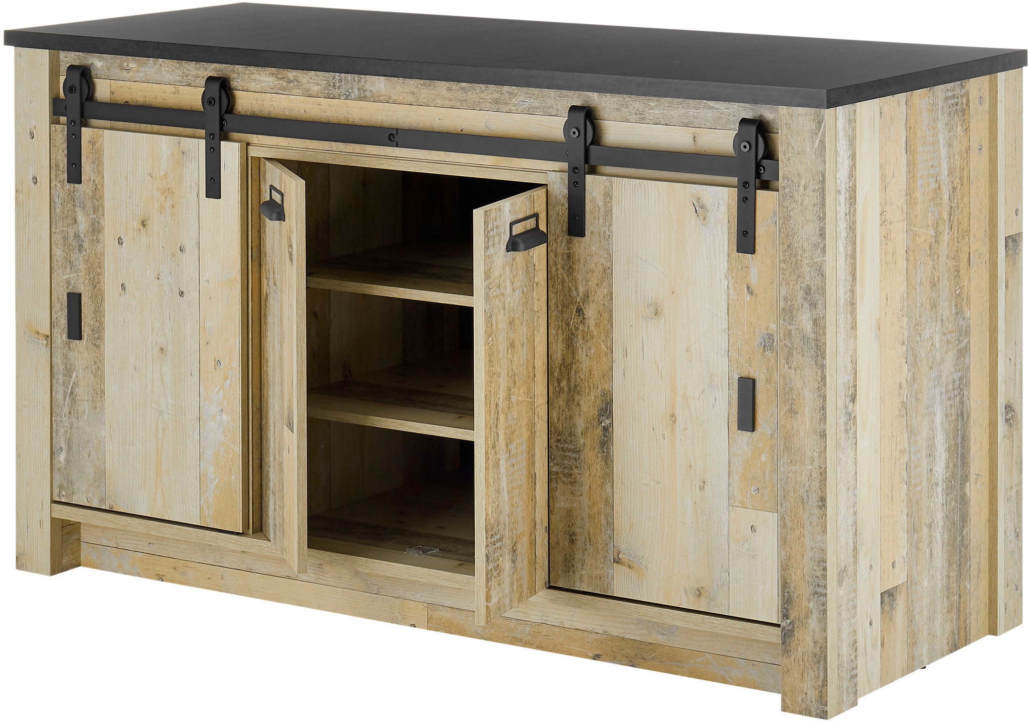 Home affaire Küche »Sherwood«, Breite 240 cm, ohne E-Geräte