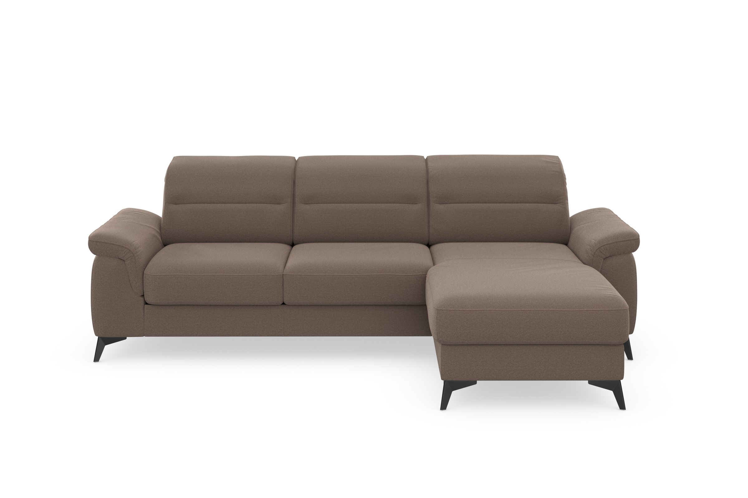 sit&more Ecksofa »Sinatra L-Form« mit Recamiere, optional mit Kopfteilverst günstig online kaufen