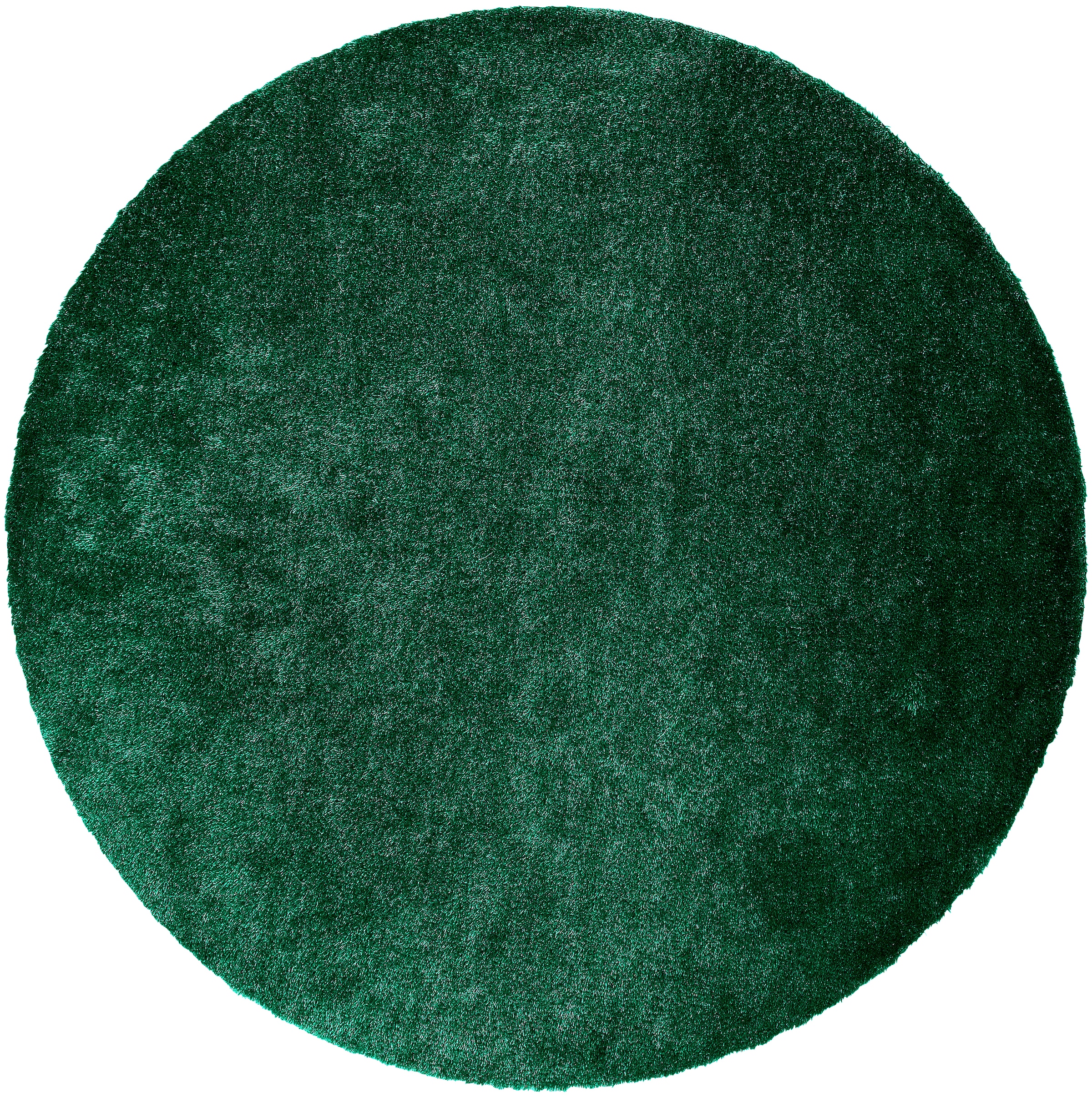 Bruno Banani Hochflor-Teppich »Dana Teppich, Kundenliebling«, rund, 30 mm Höhe, unifarben, Mikrofaser Teppiche, Wohnzimmer, Schlafzimmer, Esszimmer