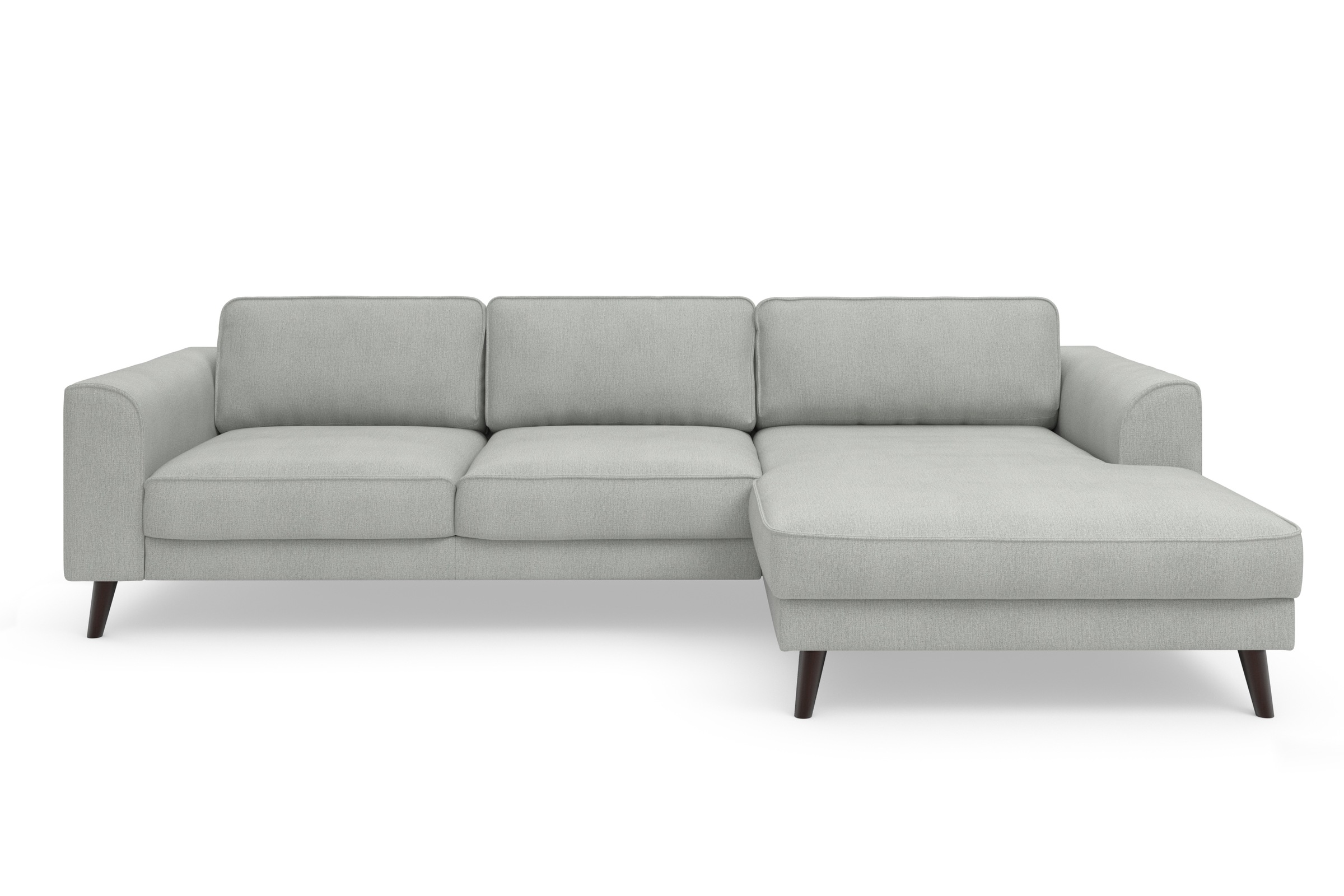 TRENDMANUFAKTUR Ecksofa »Lumber Jack, elegantes Designsofa, zeitlos modern, günstig online kaufen