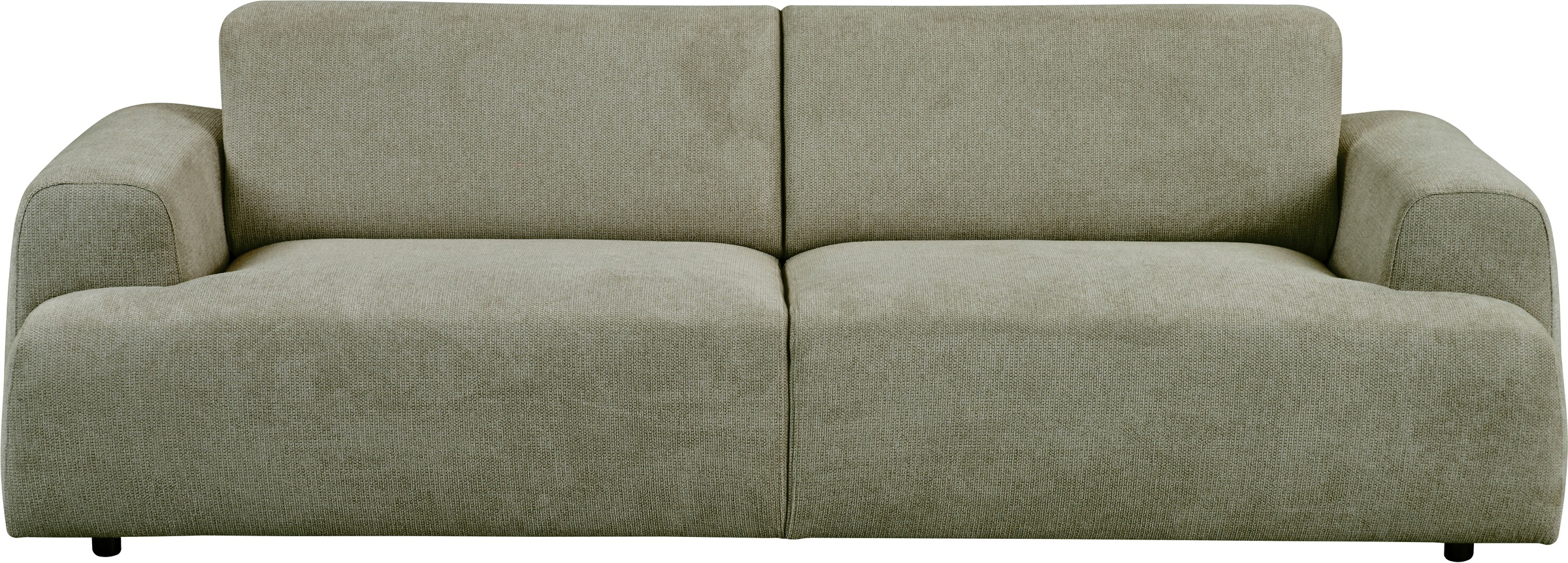 andas 3-Sitzer »Linkka, Breite 237 cm«, in einem weichen Chenille-Stoff, mit Wellenunterfederung