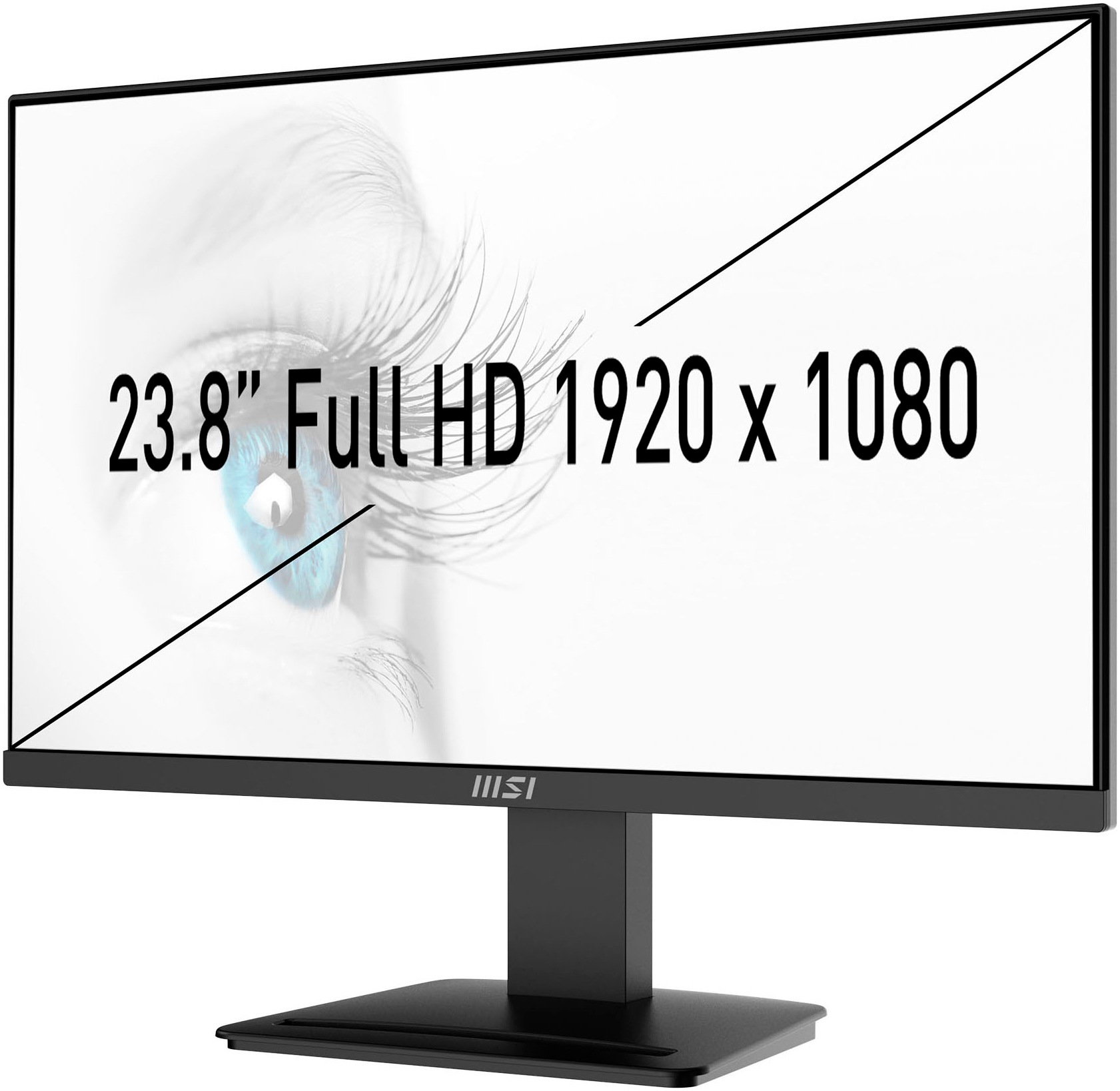 MSI LED-Monitor »PRO MP2412«, 60 cm/24 Zoll, 1920 x 1080 px, Full HD, 1 ms Reaktionszeit, 100 Hz