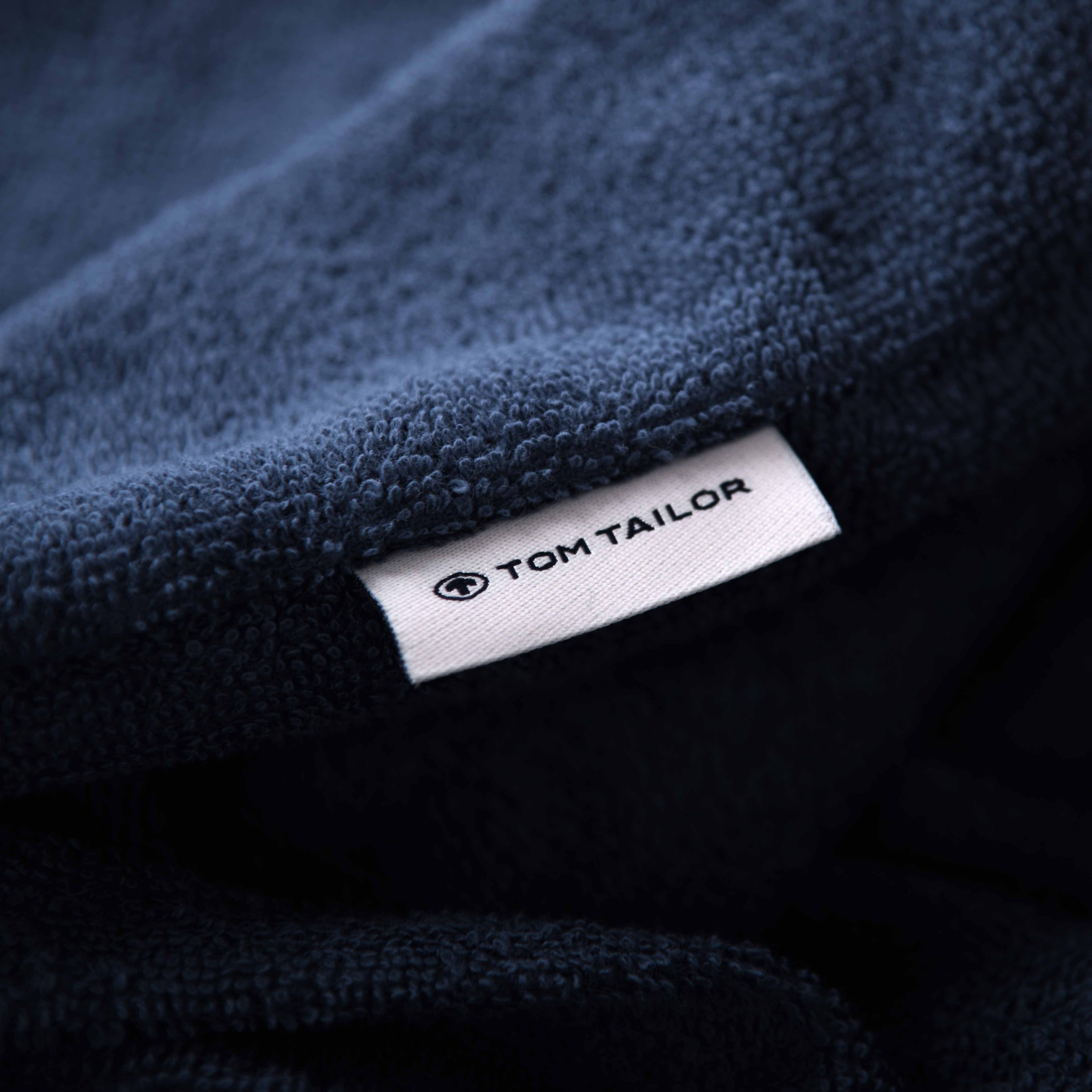 TOM TAILOR HOME Badeponcho »Surfponcho COLOR BATH«, (1 St.), mit Kordel, mit Bauchtasche, saugstark, reine Baumwolle