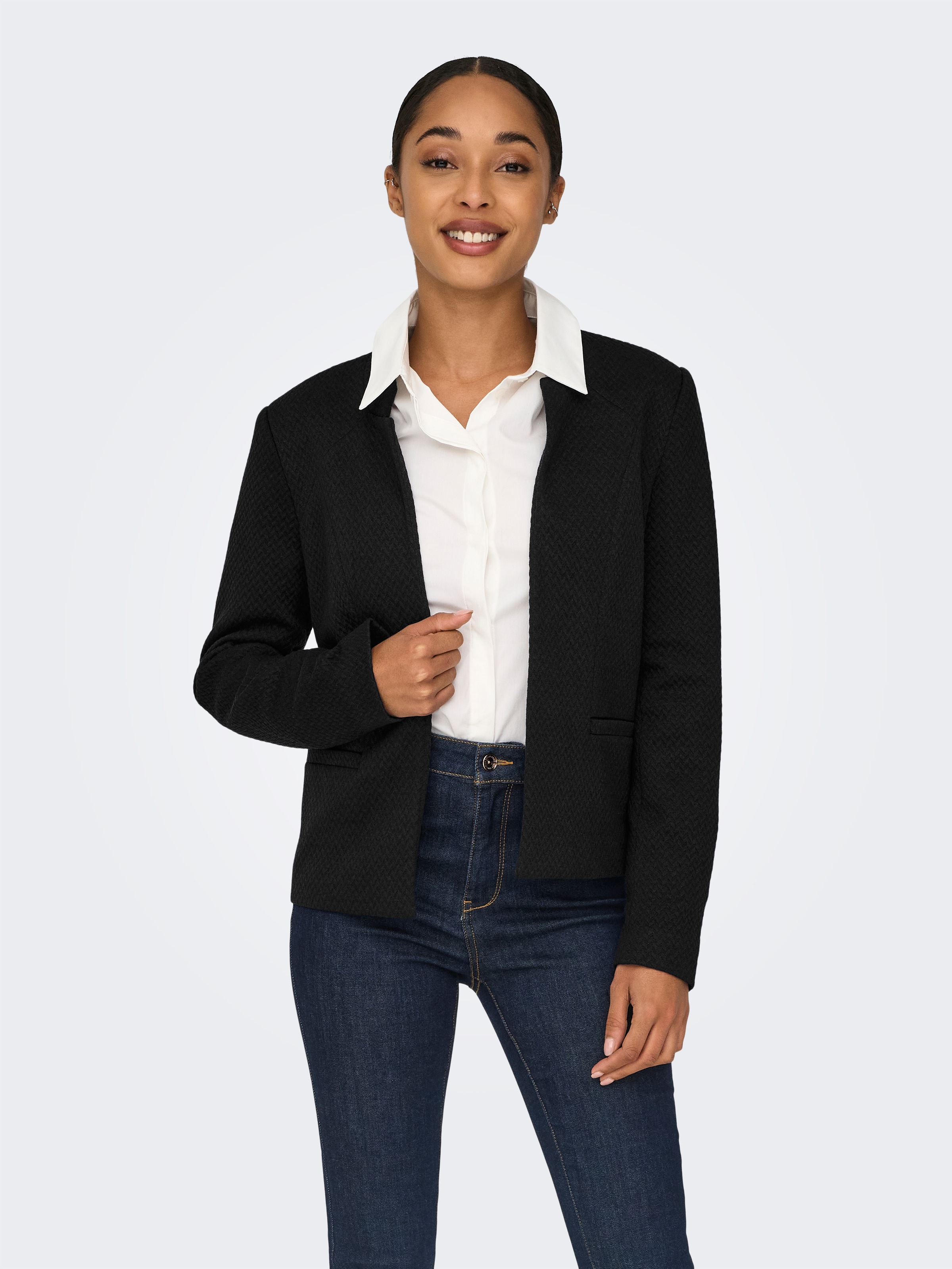 ONLY Onladdy-linea L/S Korte Blazer Cc Tlr dames Blazer