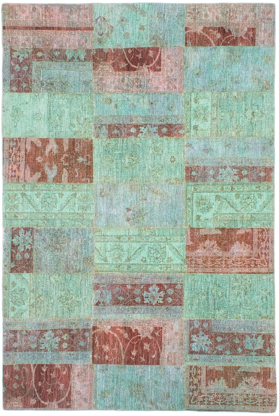 morgenland Teppich »Patchwork - 270 x 182 cm - mehrfarbig«, rechteckig, 7 m günstig online kaufen