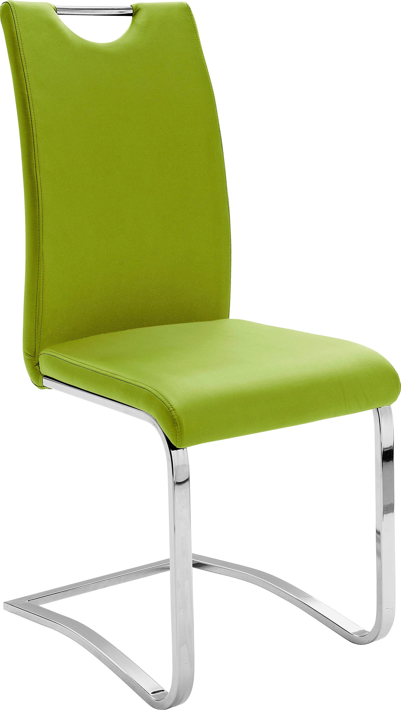 MCA furniture Freischwinger »Köln«, (Set), 4 St., Kunstlederbezug, Komfortsitzhöhe, Stuhl belastbar bis 120 kg
