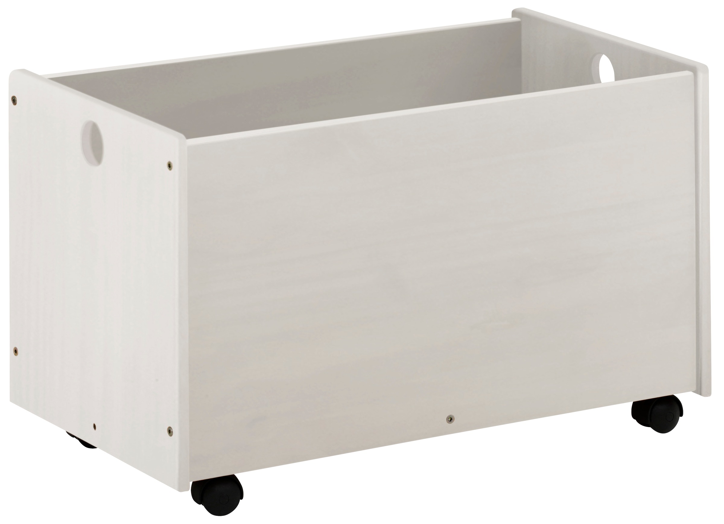 Lüttenhütt Truhe »Alpi«, (1 St.), Kiefernholz, in verschiedenen Farbvarianten erhältlich, Höhe 43 cm