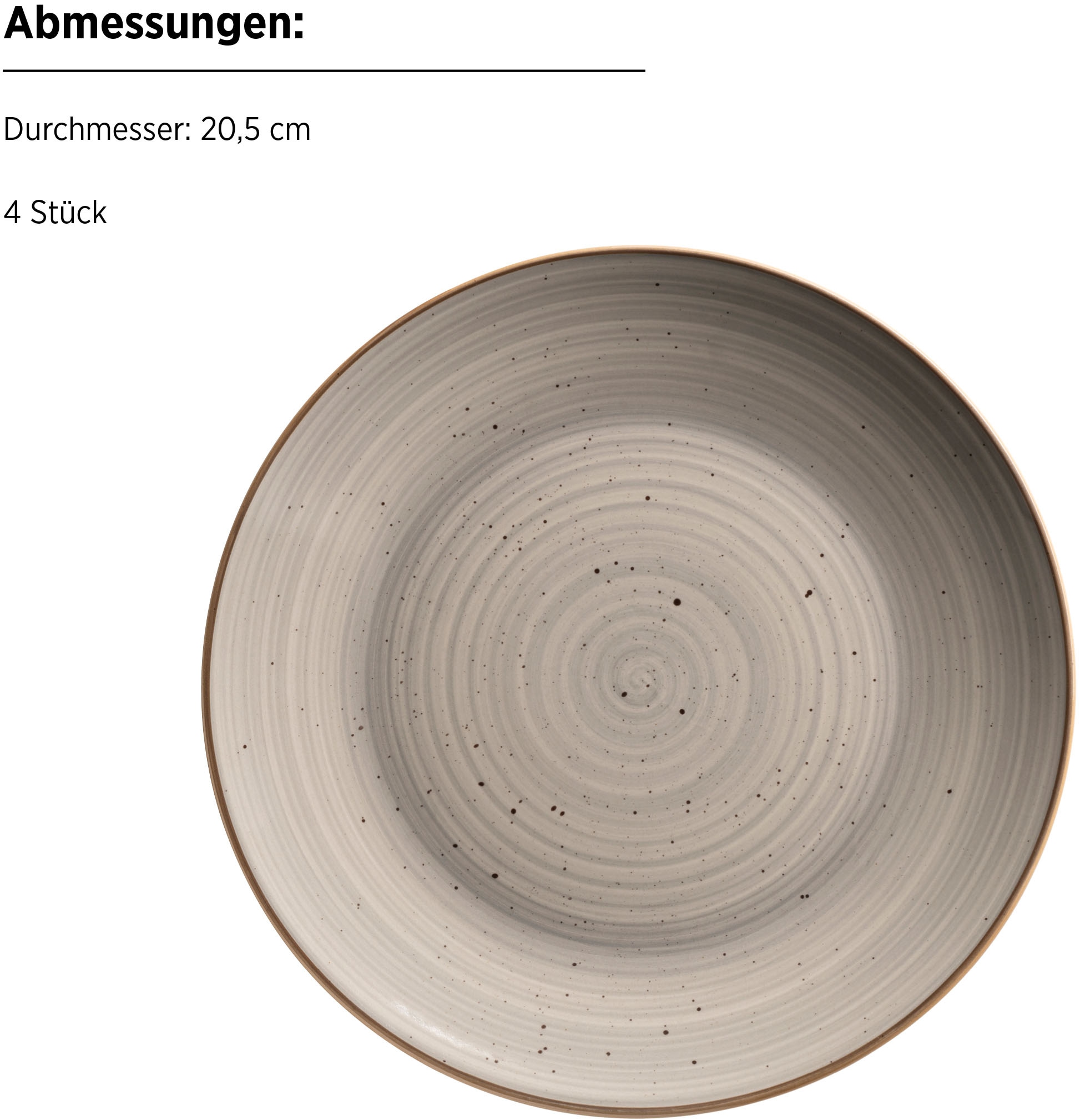 MÄSER Kombiservice »VALMERA, Geschirr Set, Steinzeug«