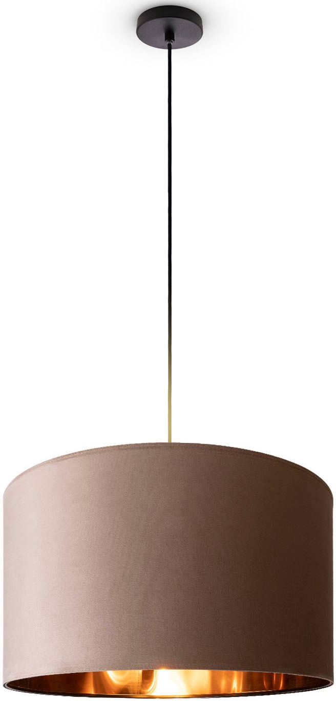 Paco Home Pendelleuchte »Hugo uni Color«, Leuchtmittel E27   ohne Leuchtmit günstig online kaufen