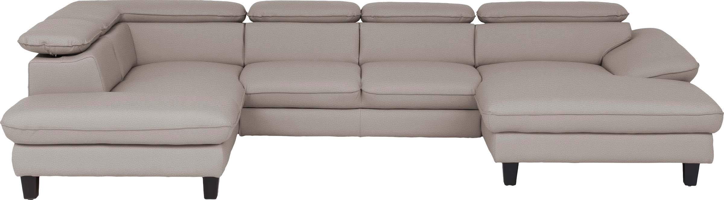 Home affaire Wohnlandschaft »Pilot U-Form« mit Kopfteilverstellung, wahlwei günstig online kaufen