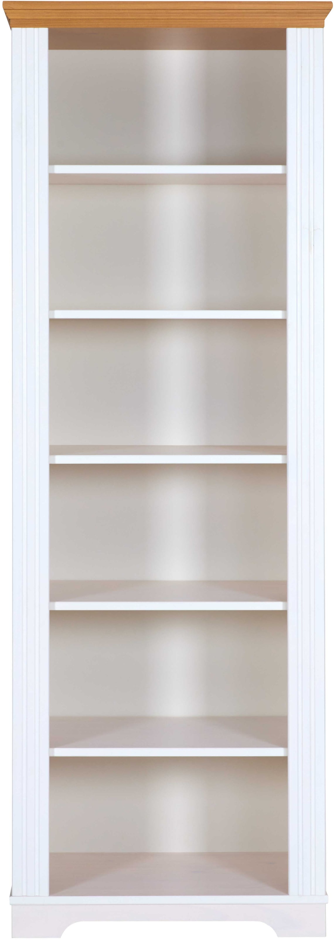 Inter Link Bücherregal »Bücherregal Maluno« 1 Stk. tlg. Kiefer Massiv, 6 Fächer, BxTxH: ca. 68 x 41 x 193,1 cm