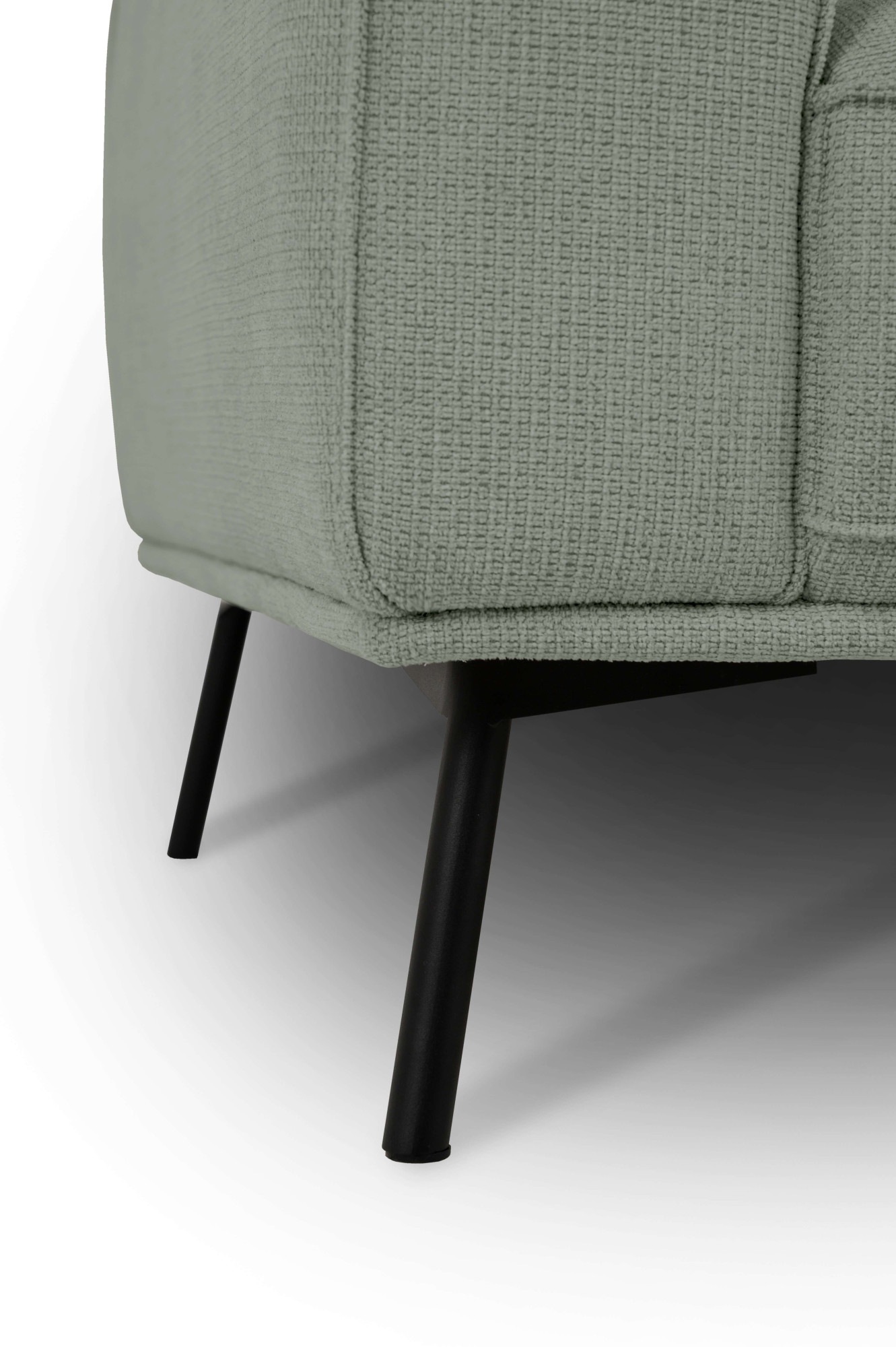 andas Ecksofa »Vosby«, Breite 260 cm, Chenille, mit dekorativer Kedernaht