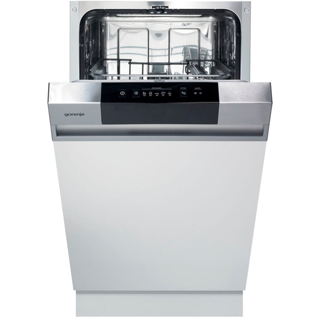 GORENJE teilintegrierbarer Geschirrspüler »GI520E15X«, Geschirrspüler, GI520E15X, 9 Maßgedecke