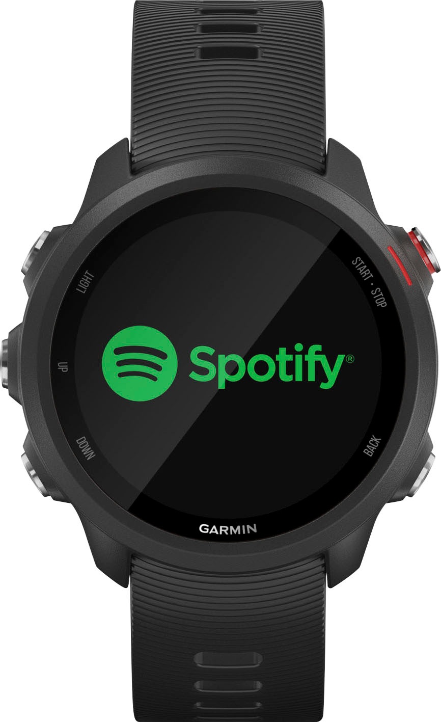 Garmin Smartwatch »FORERUNNER 245 MUSIC«, (Garmin GPS-Laufuhr mit Musikplayer)