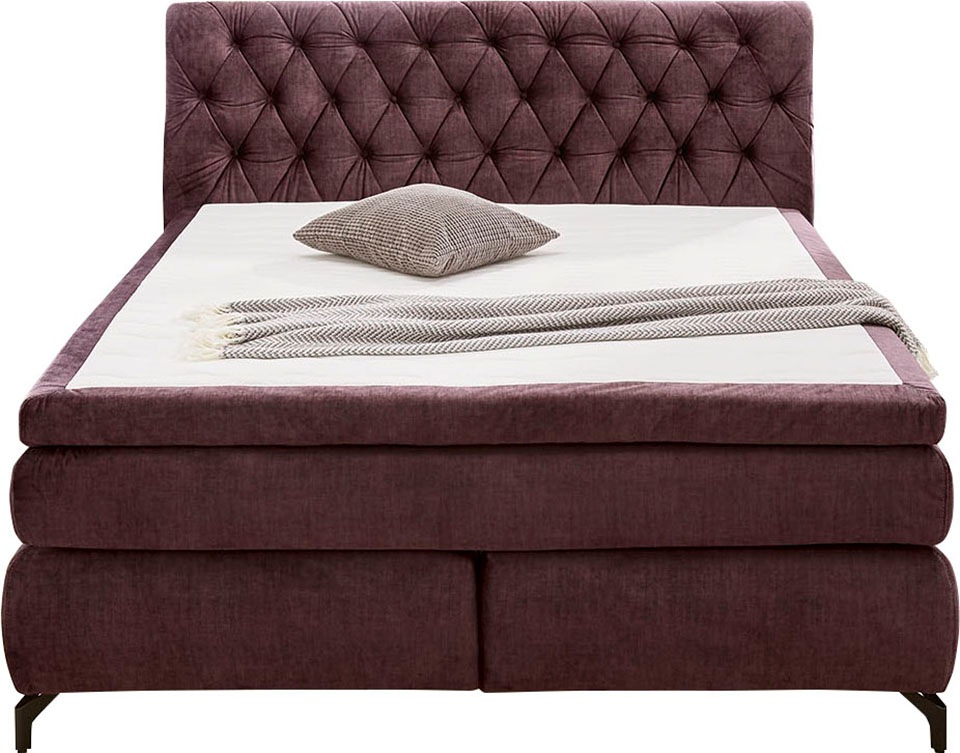 Jockenhöfer Gruppe Boxspringbett »Scarlett mit einer hochwertigen 7-Zonen-T günstig online kaufen