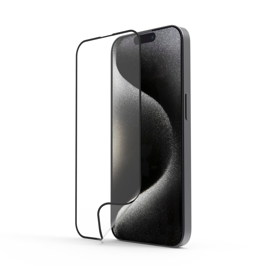 Hama Handy-Schutzglas Mit D3O Für IPhone 16 – Bruchsicher, Kratzfest, Inkl. Montagehilfe