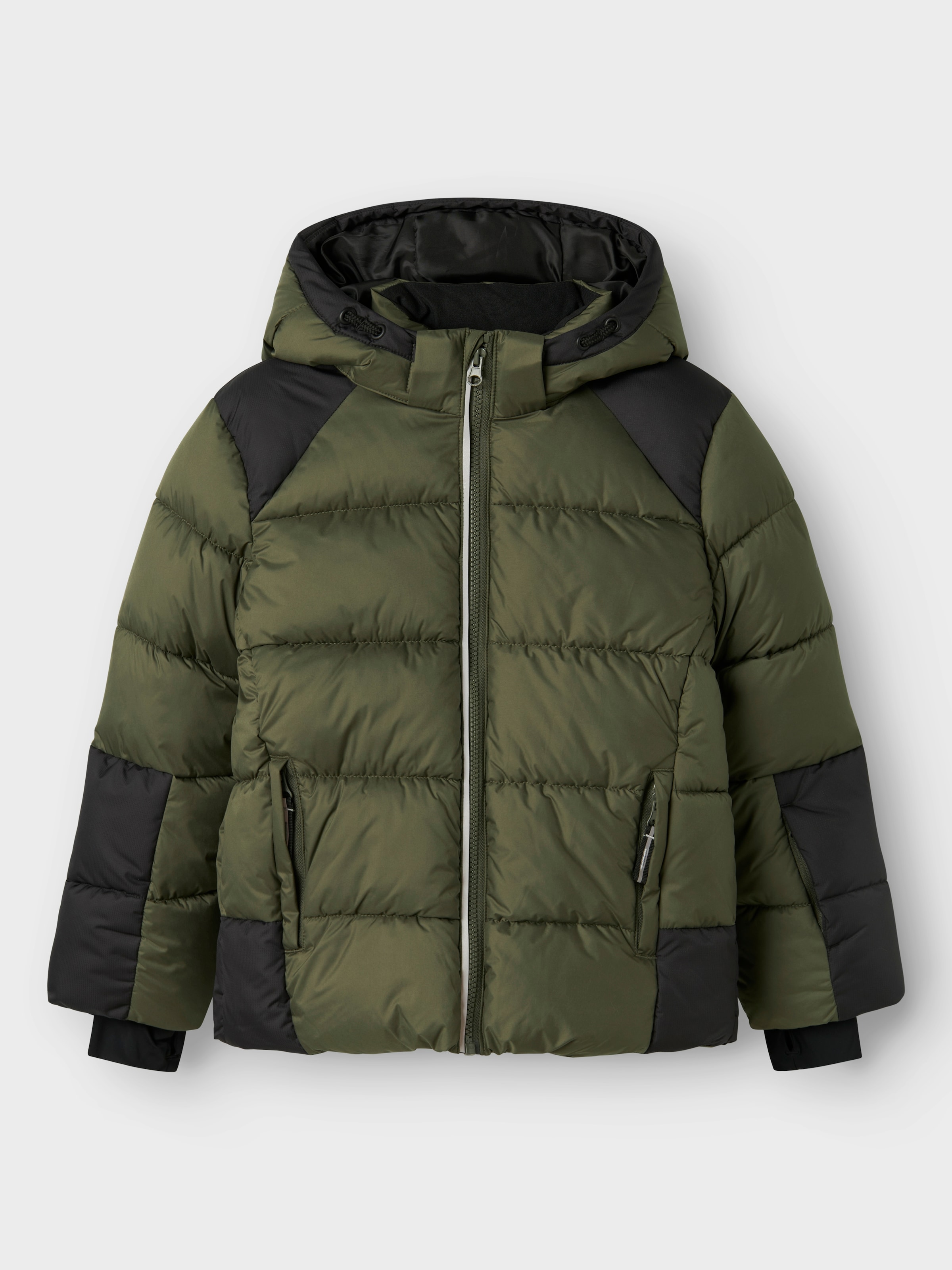 Name It Skijacke »NKMMOTION05 SKI JACKET FO«, mit Kapuze, wasser- und winddicht, mit Skipasstasche