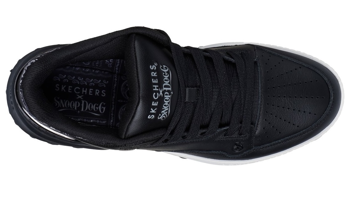 Skechers Sneaker »SIZZLE-SNOOP SIZZLE BUCKETS«, Schnürschuh, Freizeitschuh, MidCut mit Air-Cooled Memory Foam