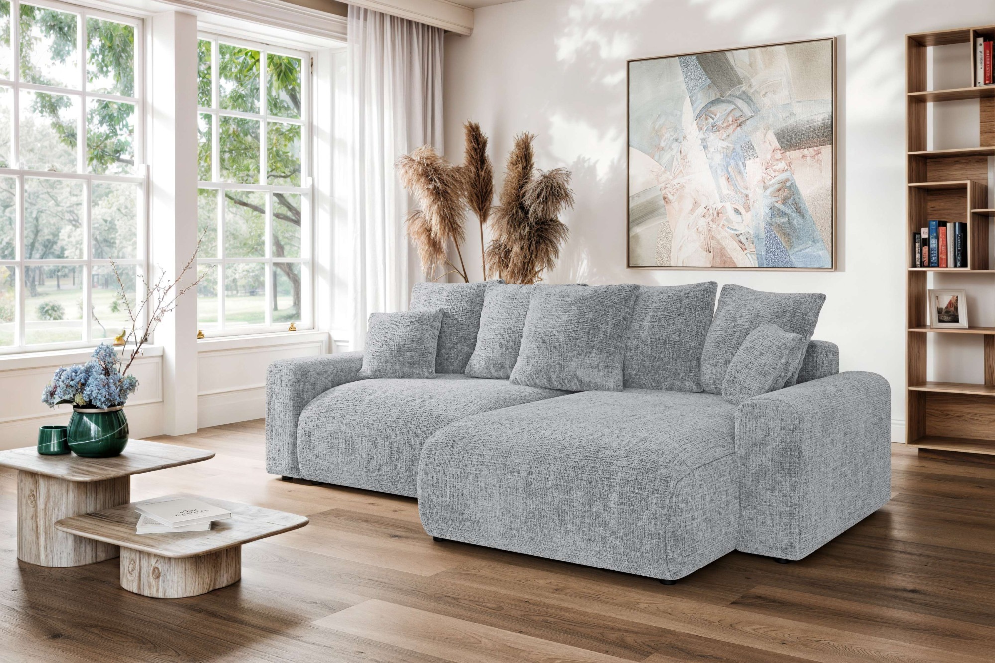 Home affaire Ecksofa »LAKESIDE klein mit Bettfunktion und Bettkasten, B/T/H günstig online kaufen