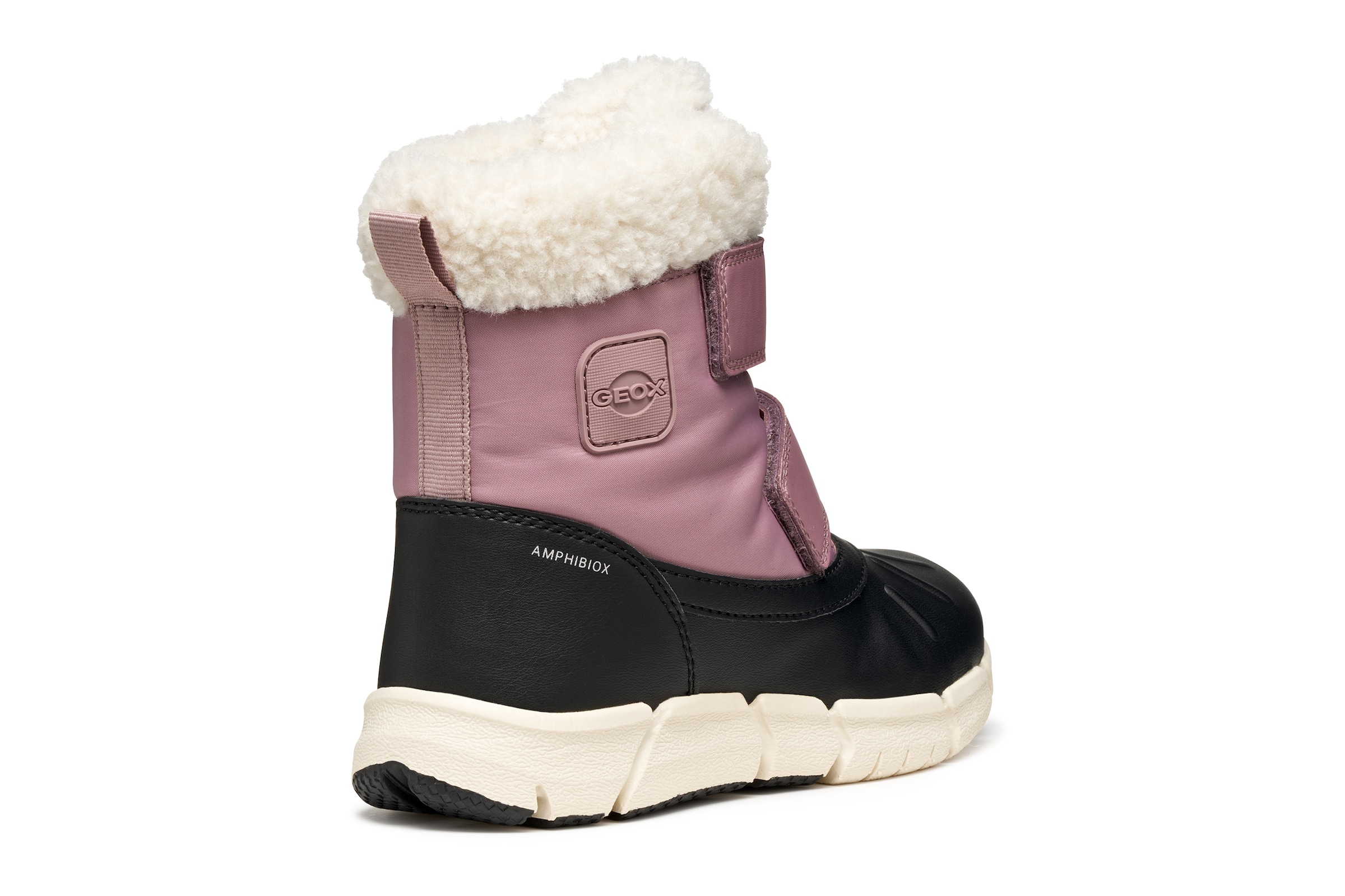 Geox Winterboots »J FLEXYPER GIRL B AB«  Snowboots, Klettstiefel mit Warmfutter, Größenschablone zum Download